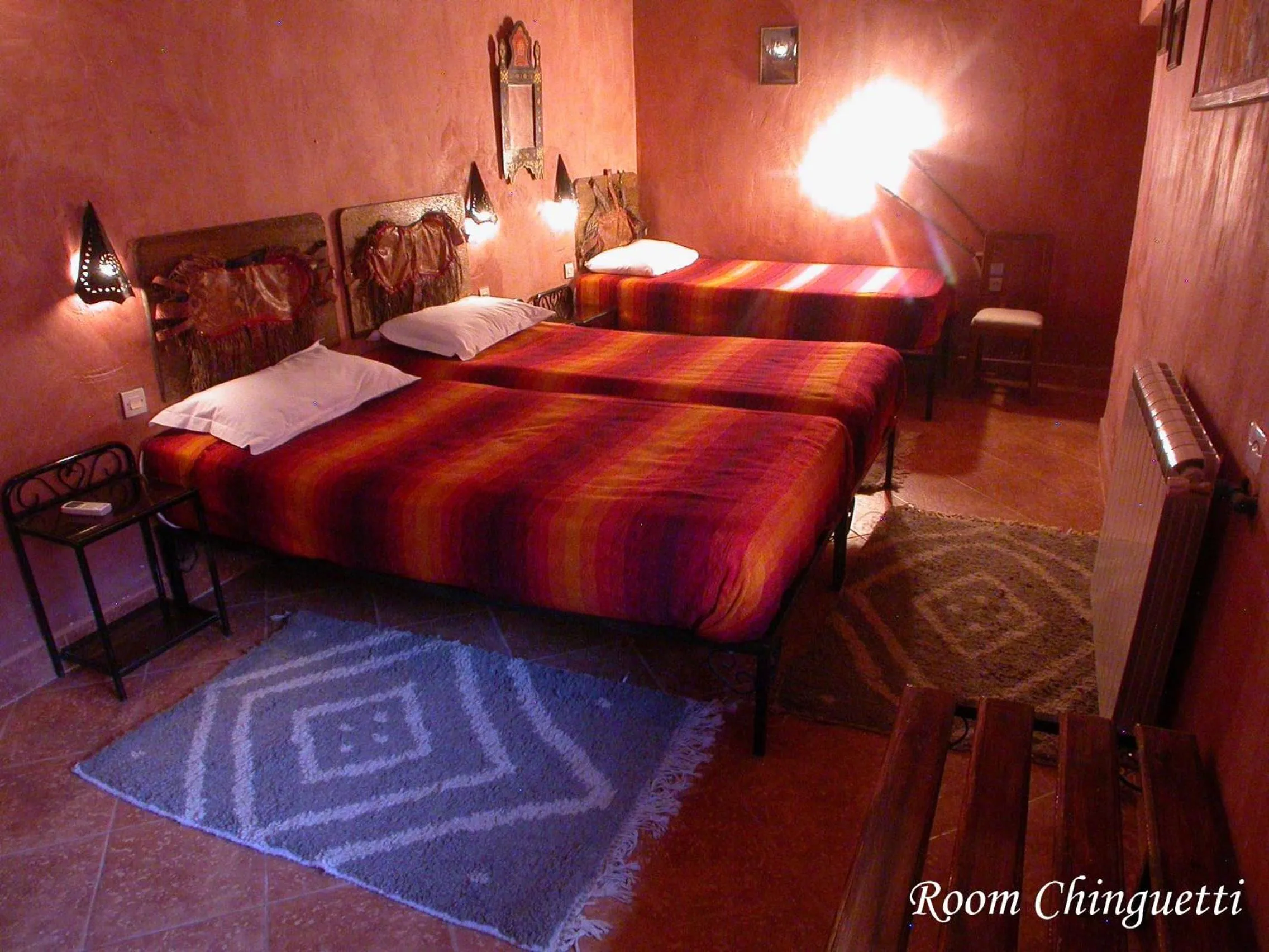 Bed in Hotel Tomboctou