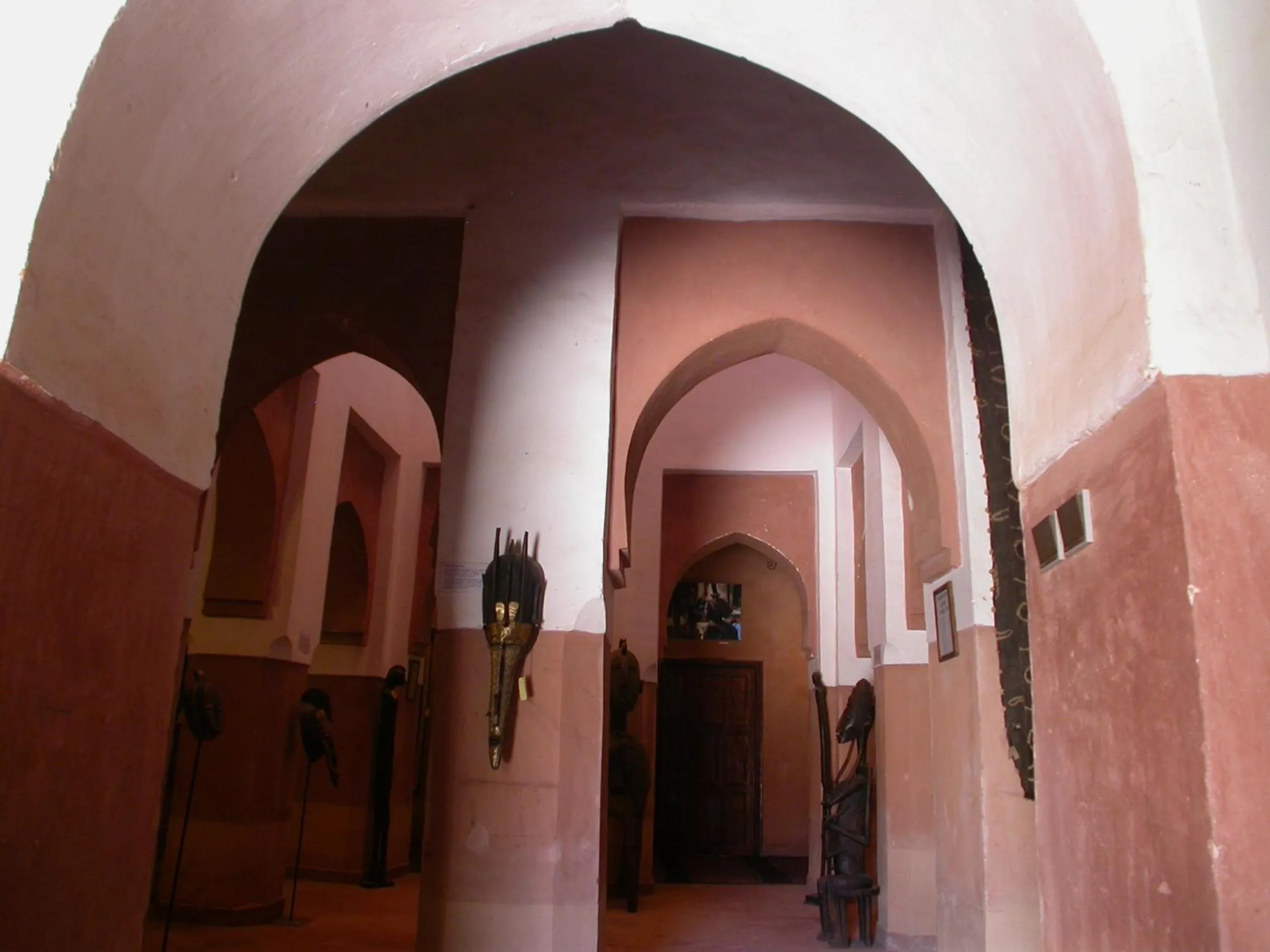 Patio in Hotel Tomboctou