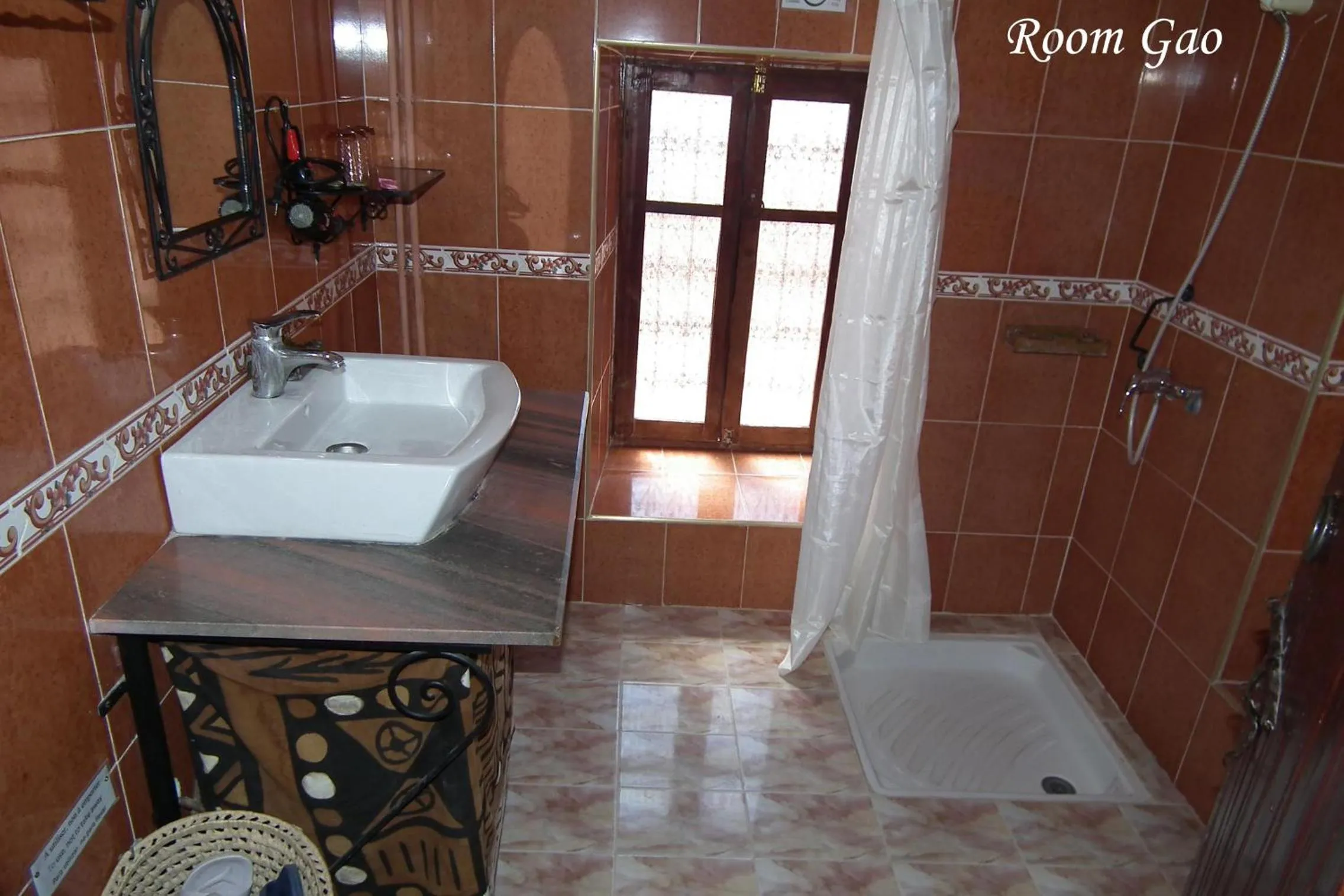 Bathroom in Hotel Tomboctou