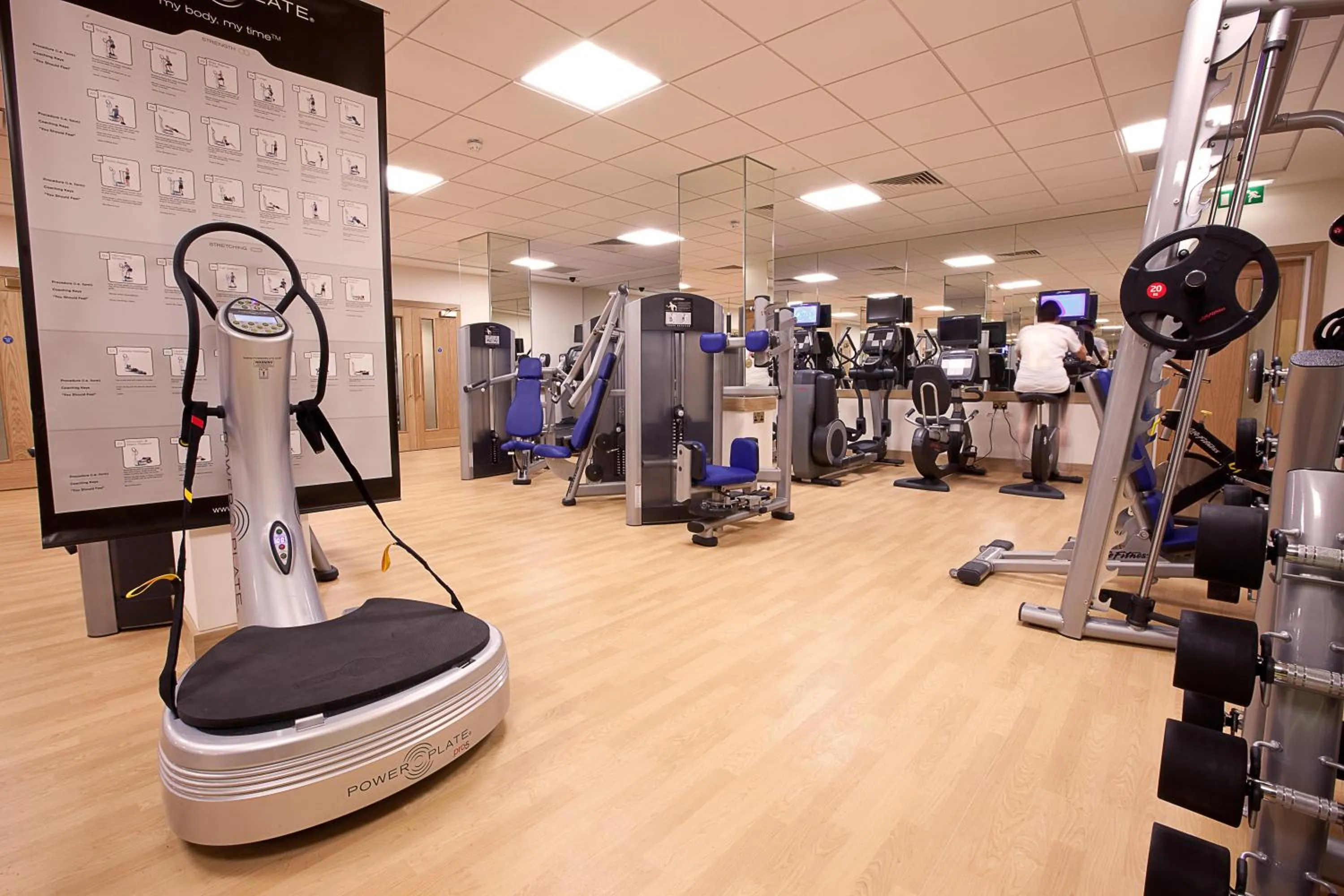 Fitness centre/facilities in The Oxfordshire Golf & Spa Hotel