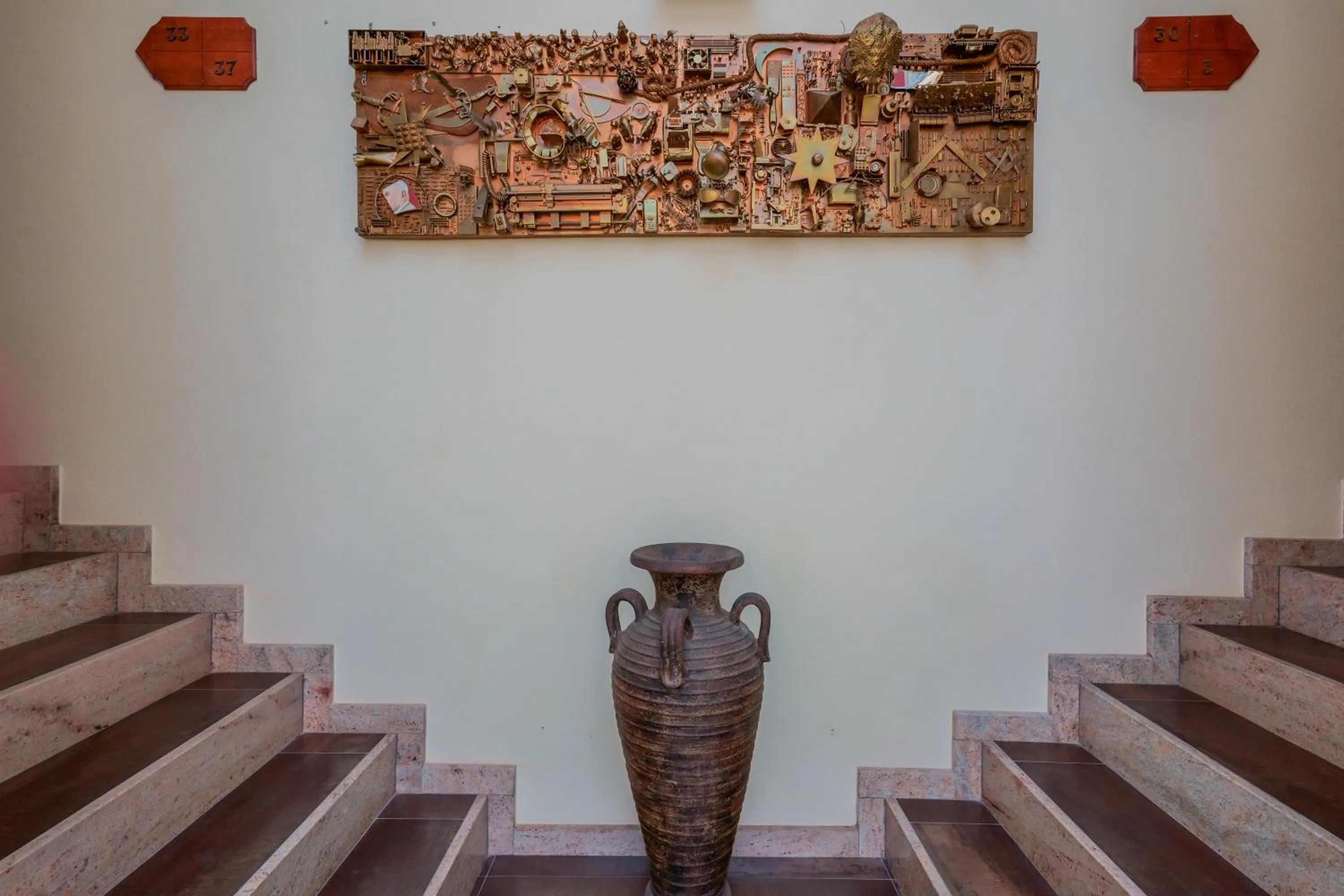 hair dresser in Hotel Solanas