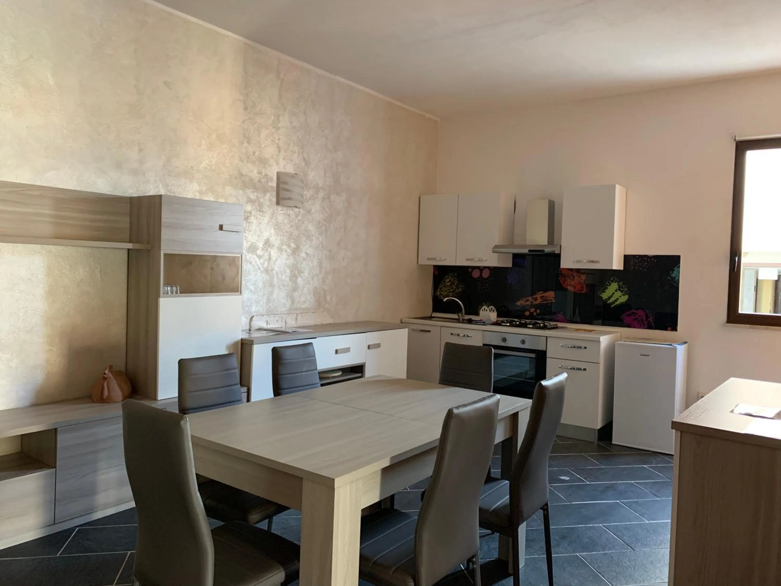 Kitchen or kitchenette in Hotel Solanas