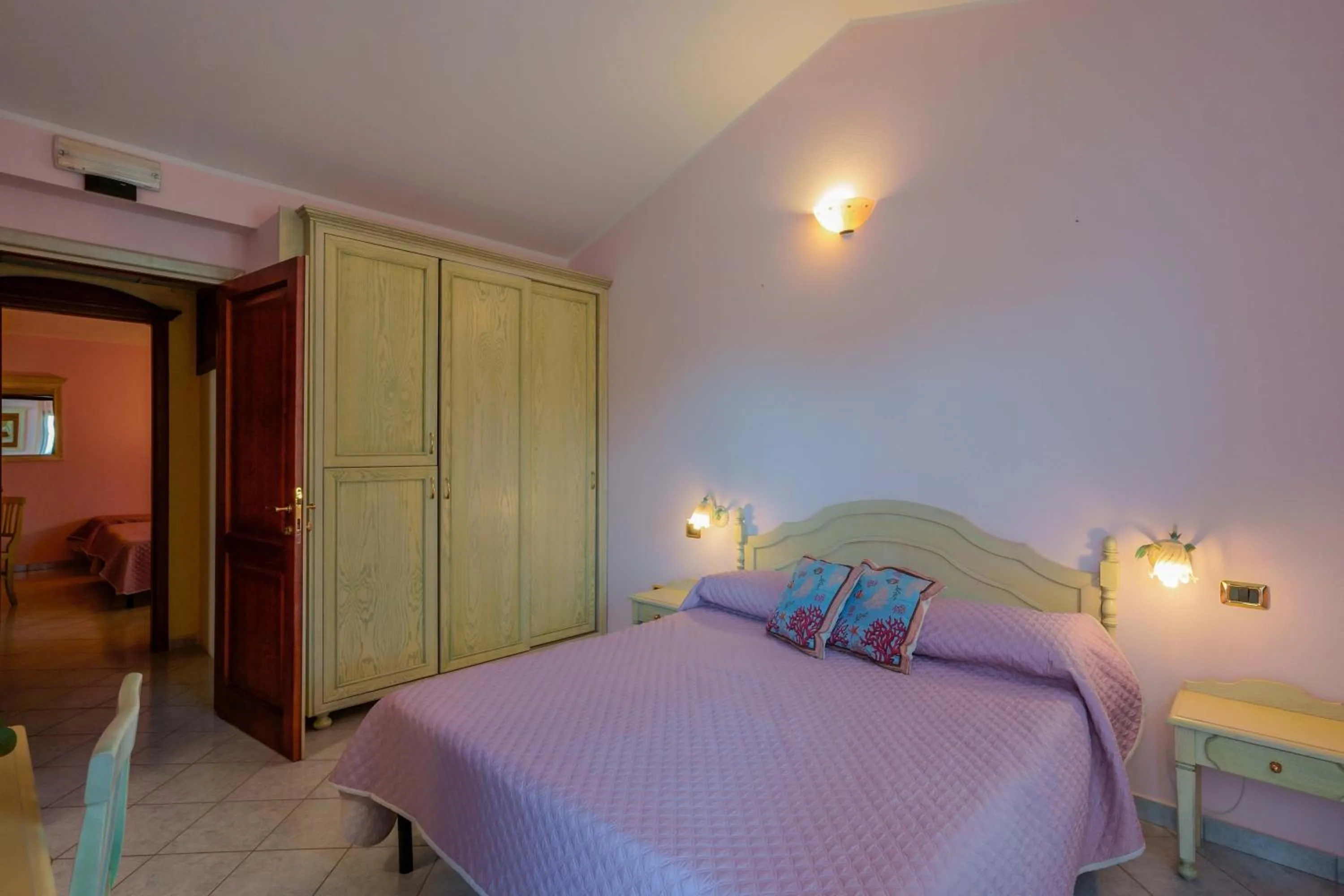 Bedroom, Bed in Hotel Solanas