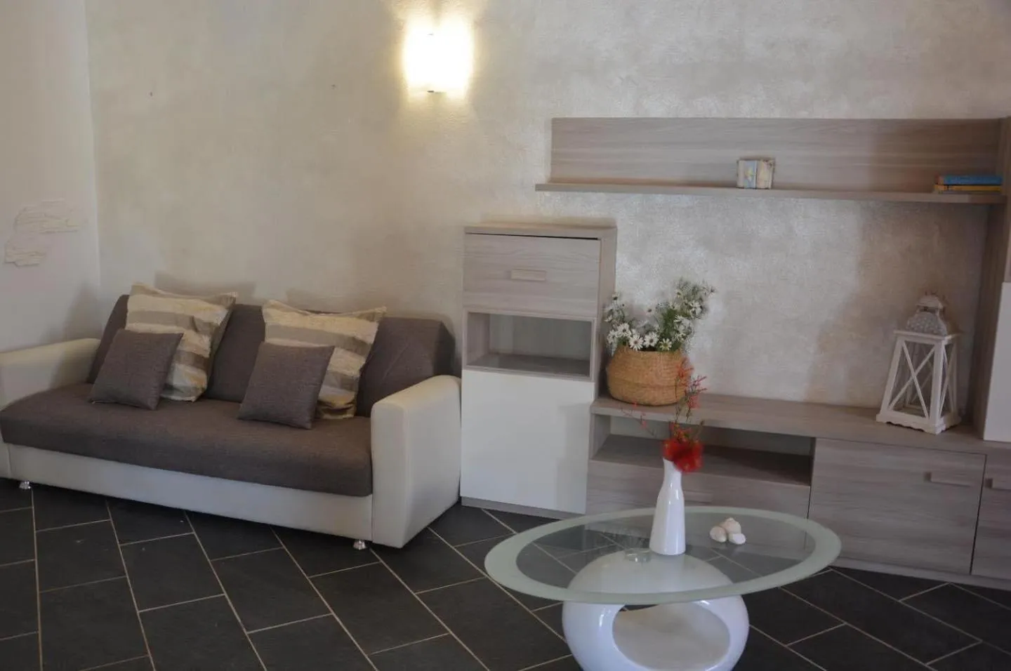 Living room in Hotel Solanas