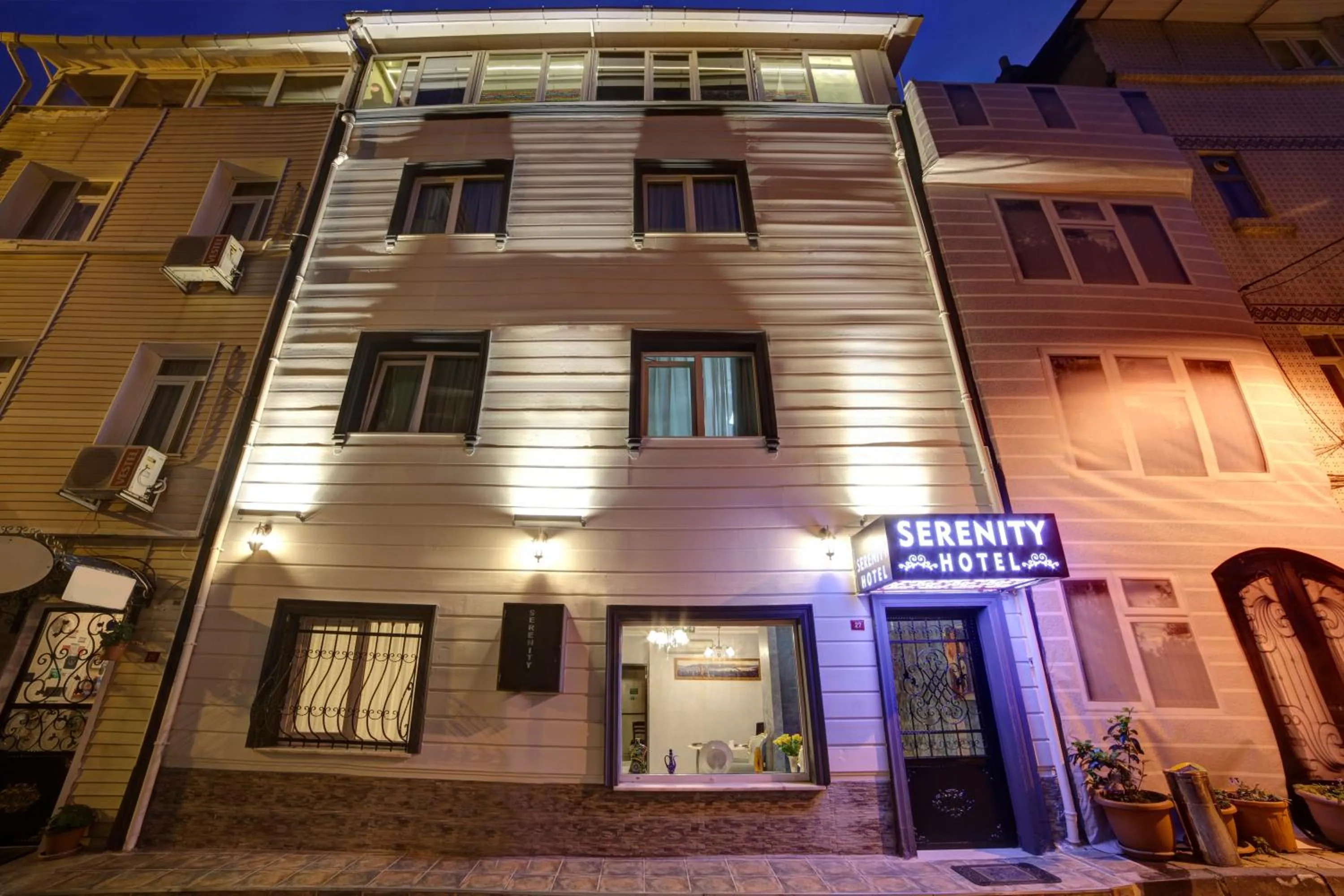 Property building in Serenity Boutique Hotel Istanbul