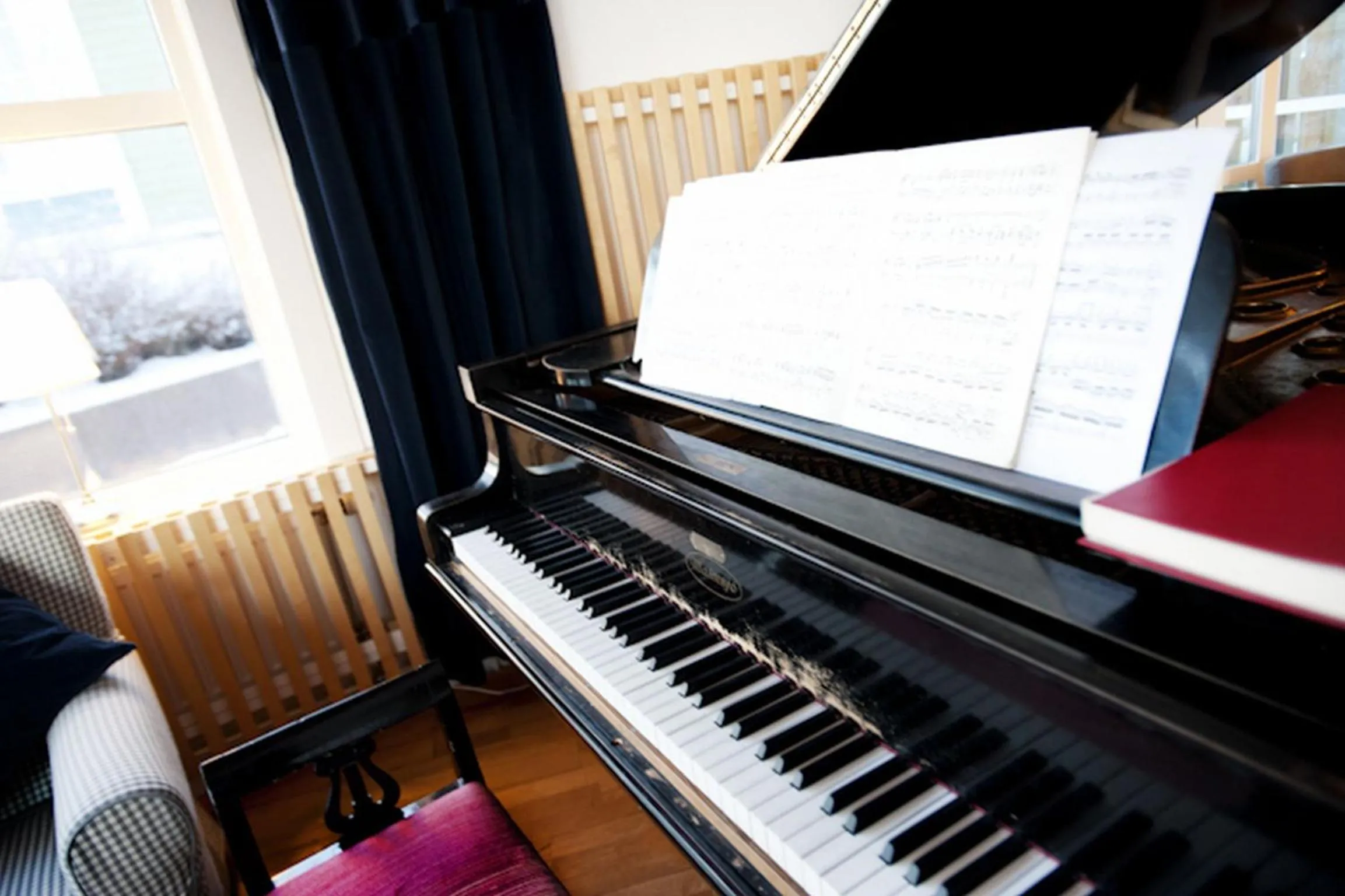 Communal lounge/ TV room in Åh Stifts- & Konferensgård