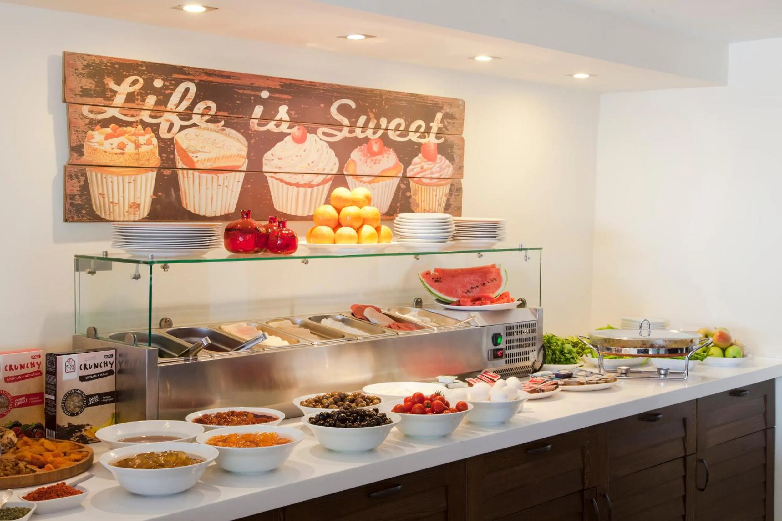 Buffet breakfast, Food in Gulet Hotel