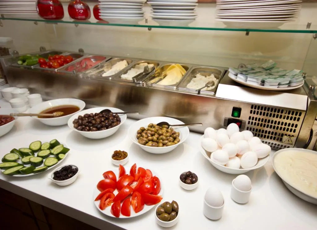 Buffet breakfast in Gulet Hotel