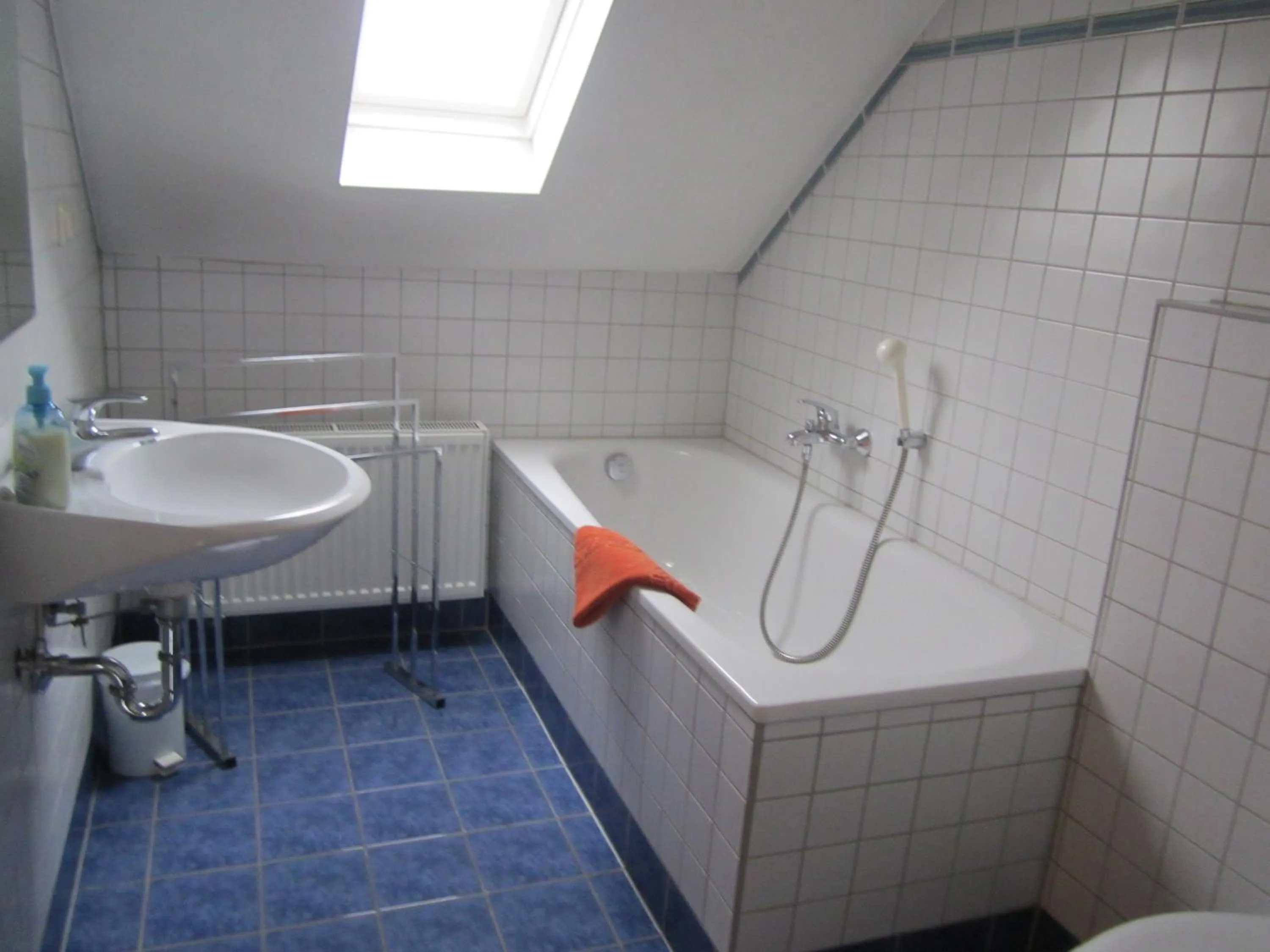 Toilet in Hotel am Freihafen