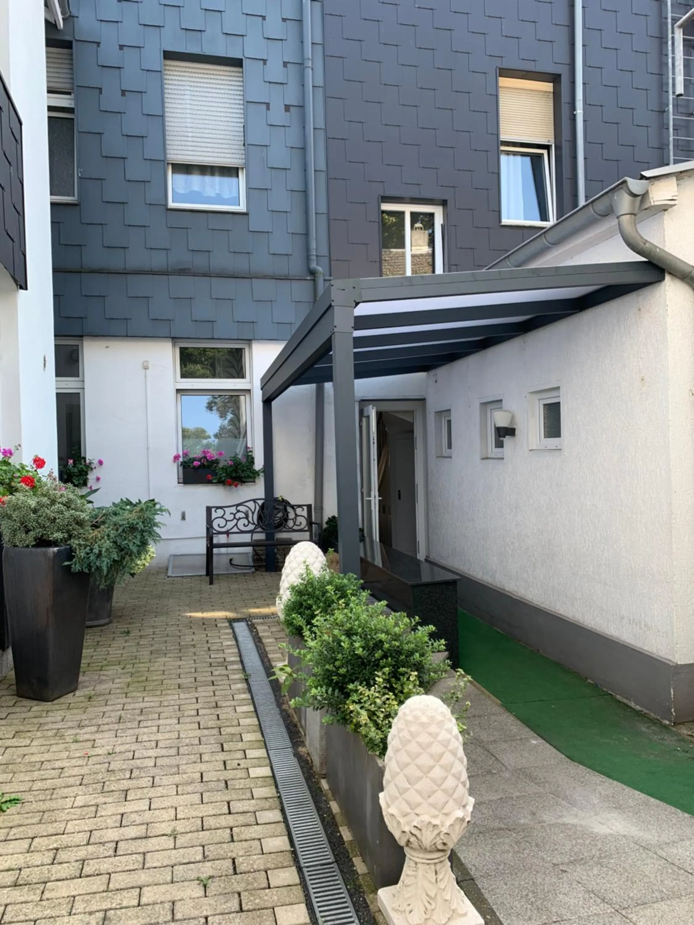 Balcony/Terrace in Hotel am Freihafen