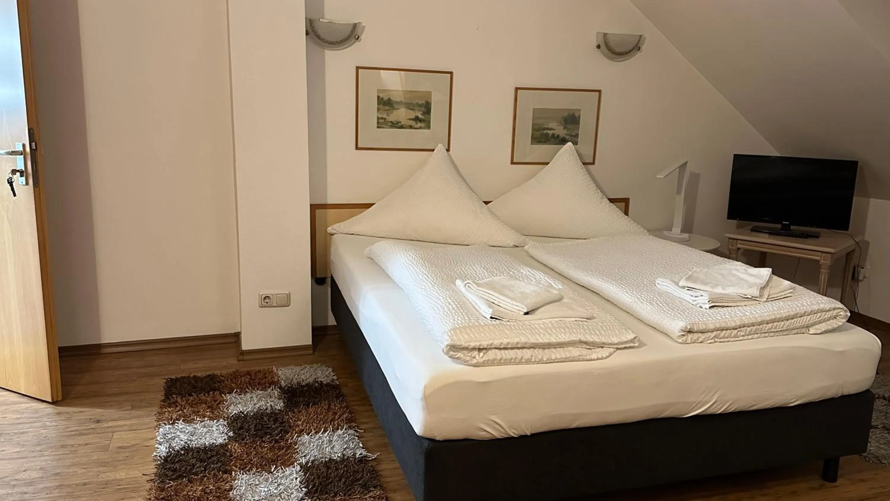 Bed in Hotel am Freihafen