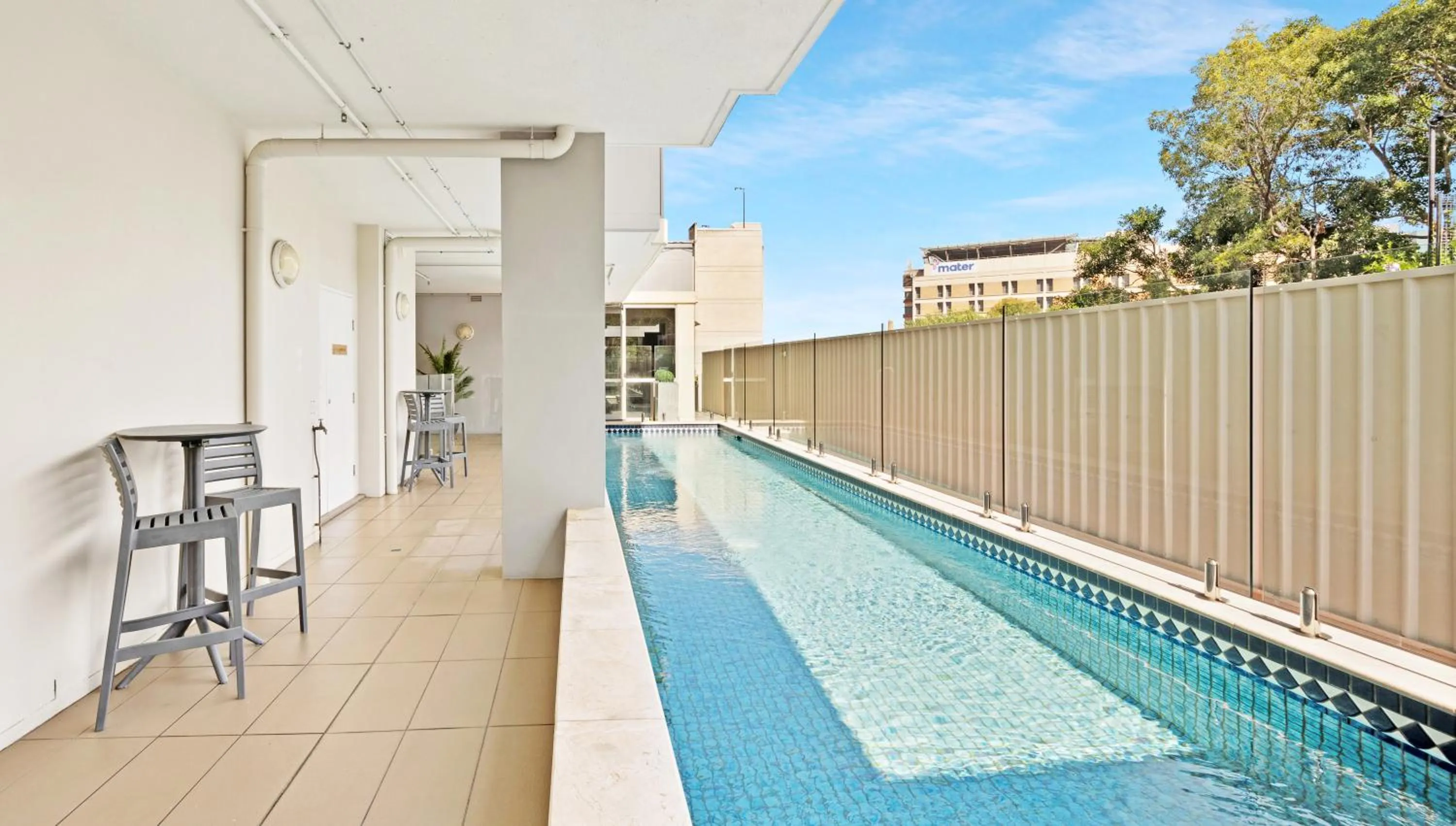 Swimming pool in Quest South Brisbane