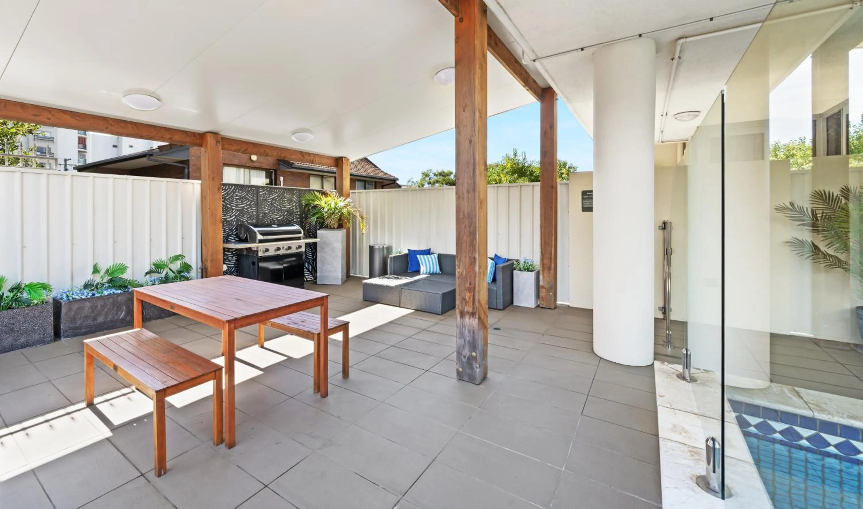 BBQ facilities in Quest South Brisbane