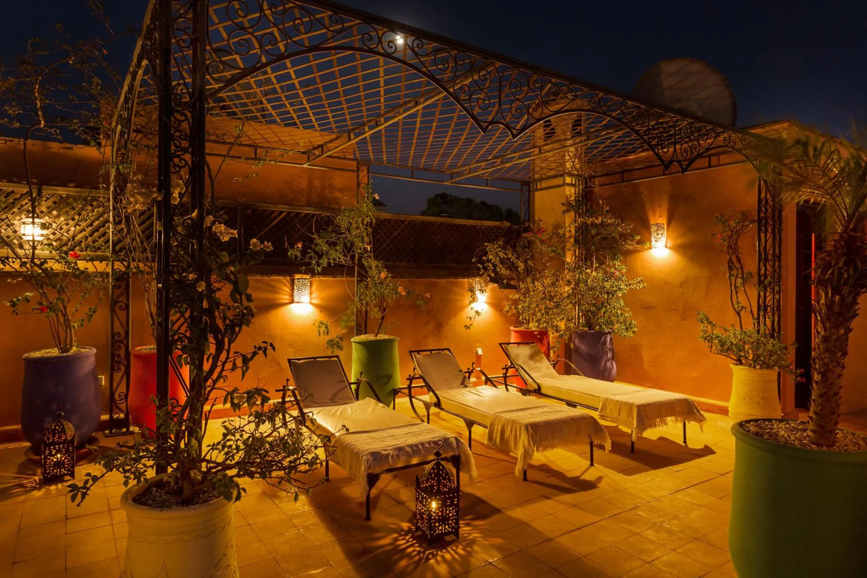 Solarium in Riad Sofia