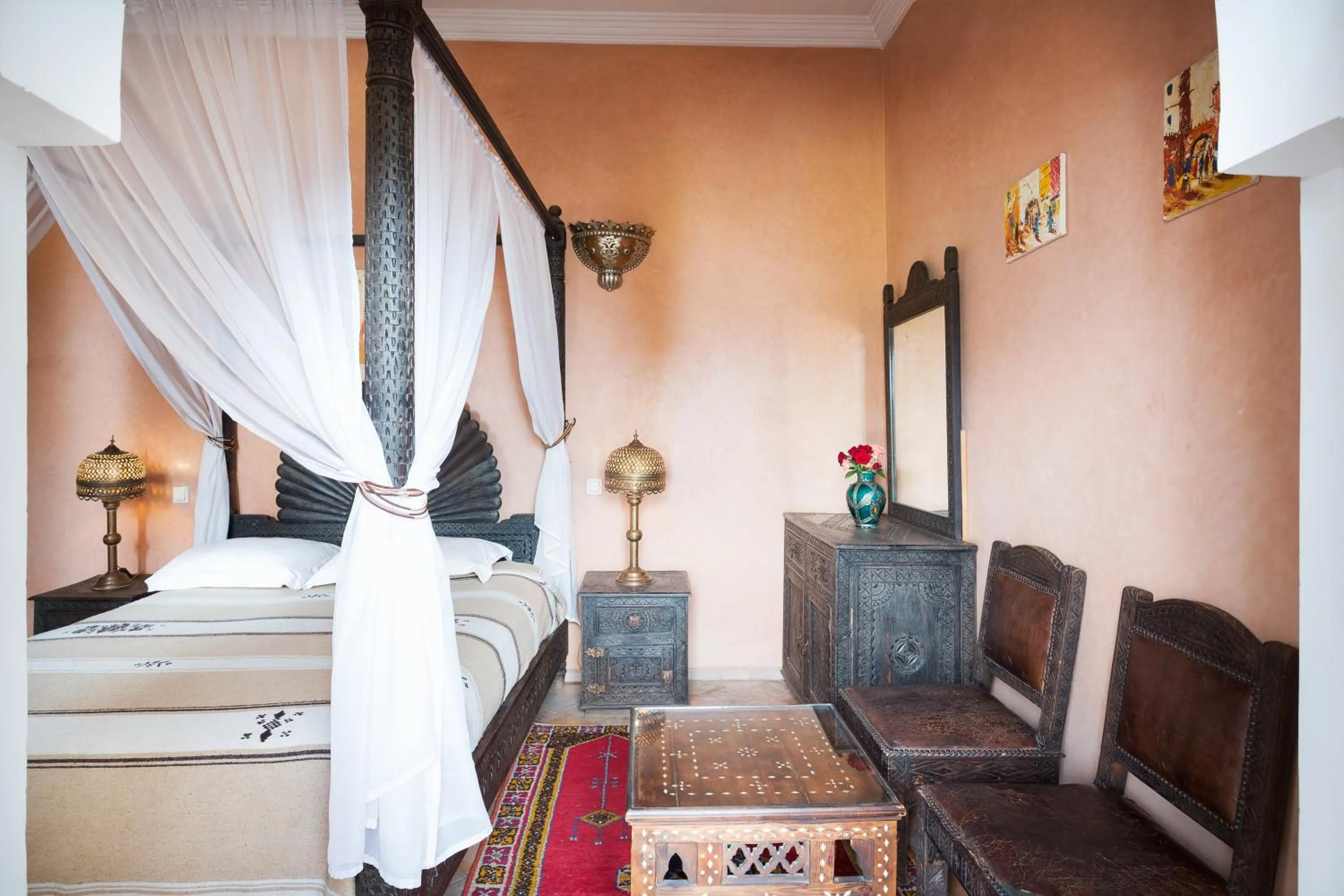 Bedroom, Bed in Riad Sofia