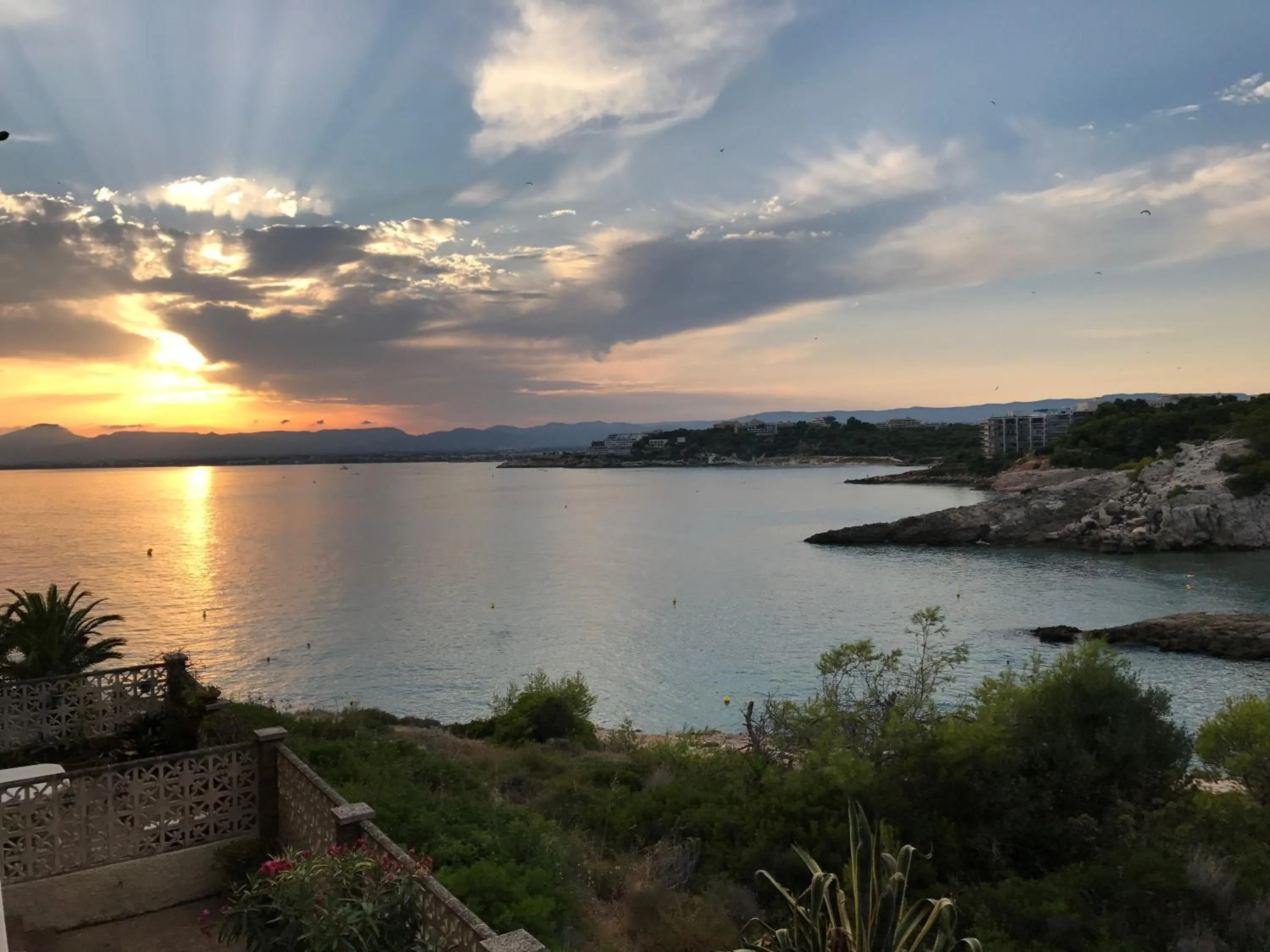 Sunset in Saval Cala Font