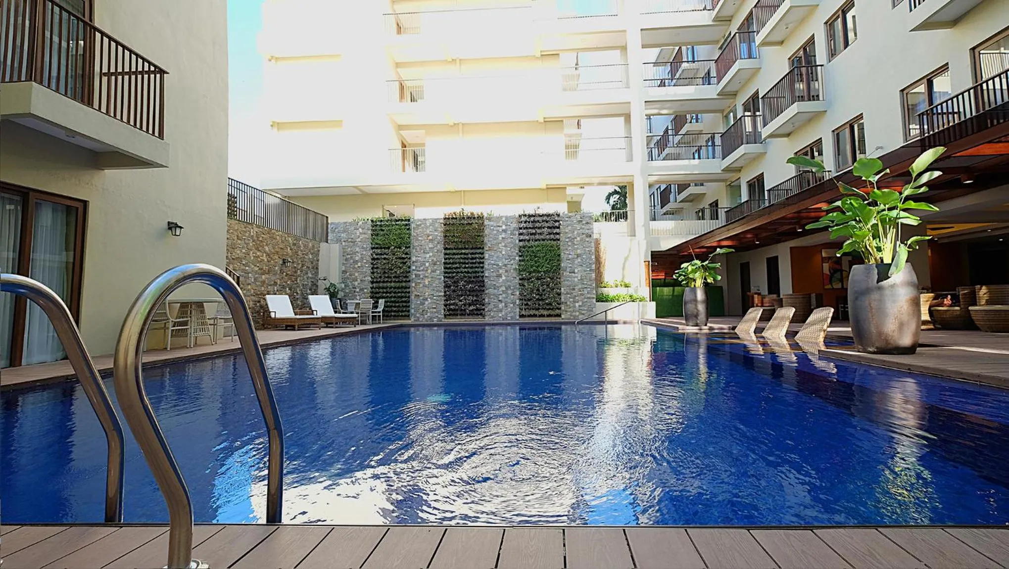 Swimming pool in Altabriza Resort Boracay