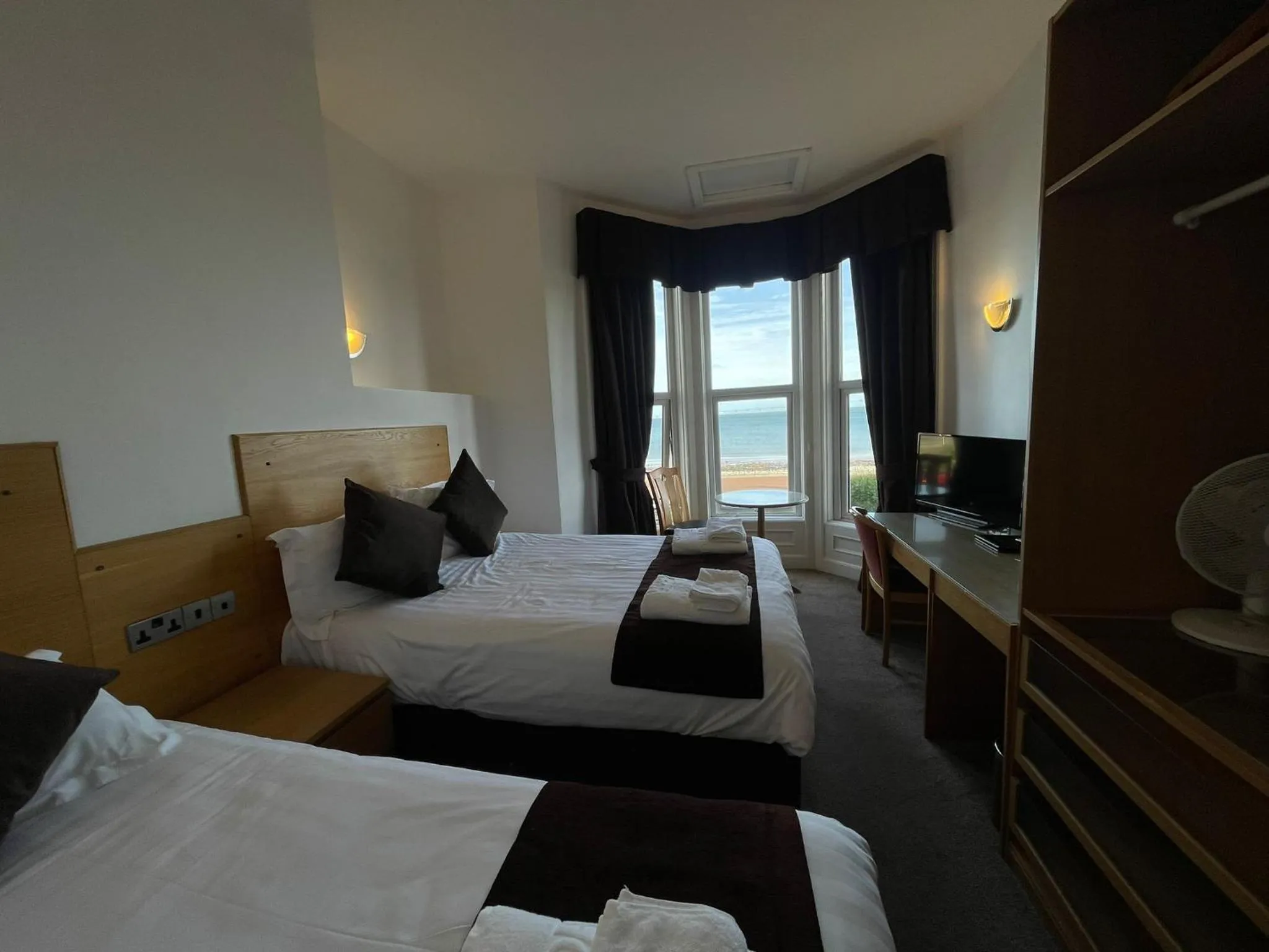 Bedroom, Bed in Four Saints Brig Y Don Hotel