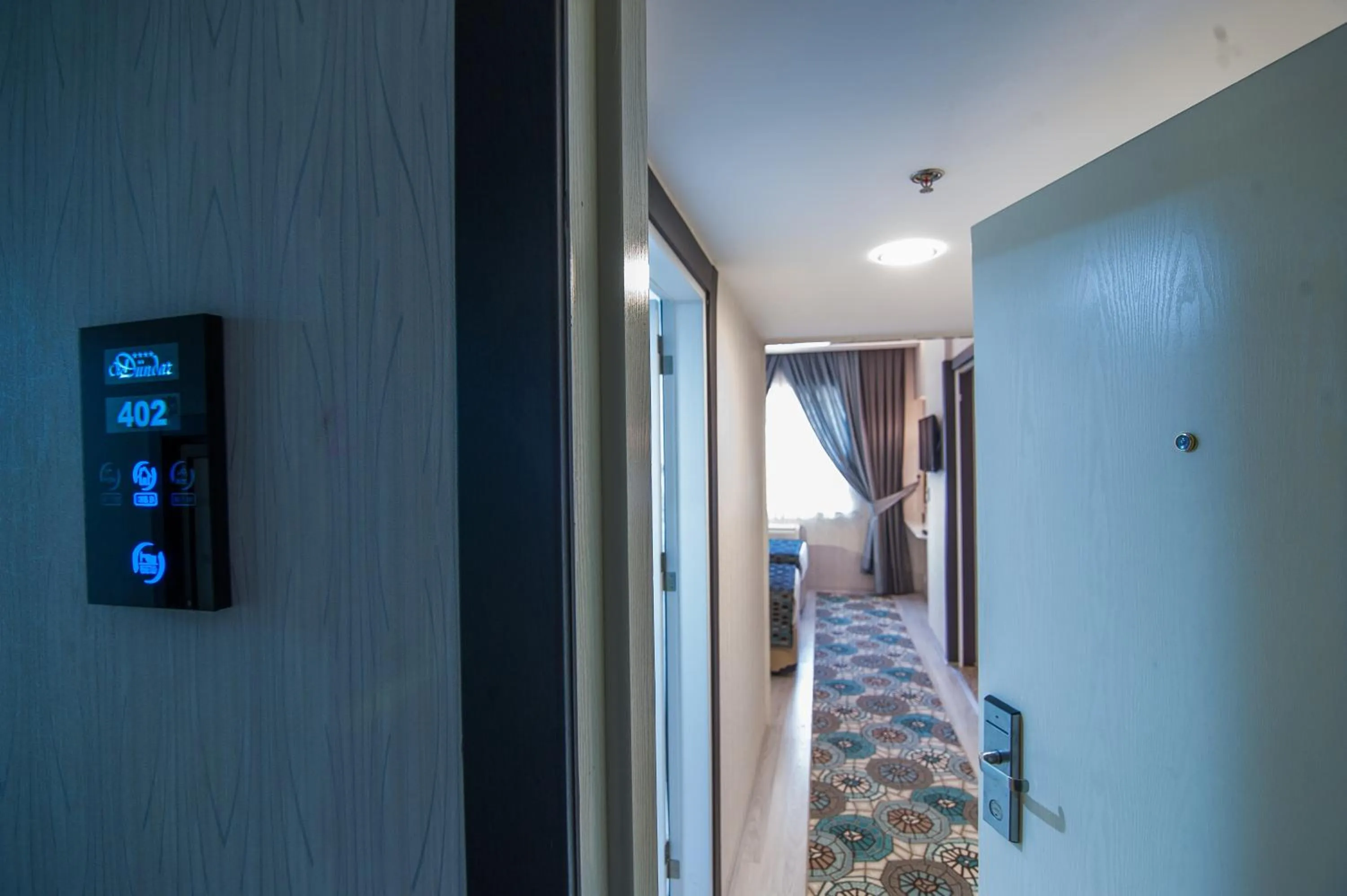 Decorative detail, Bed in Dündar Hotel