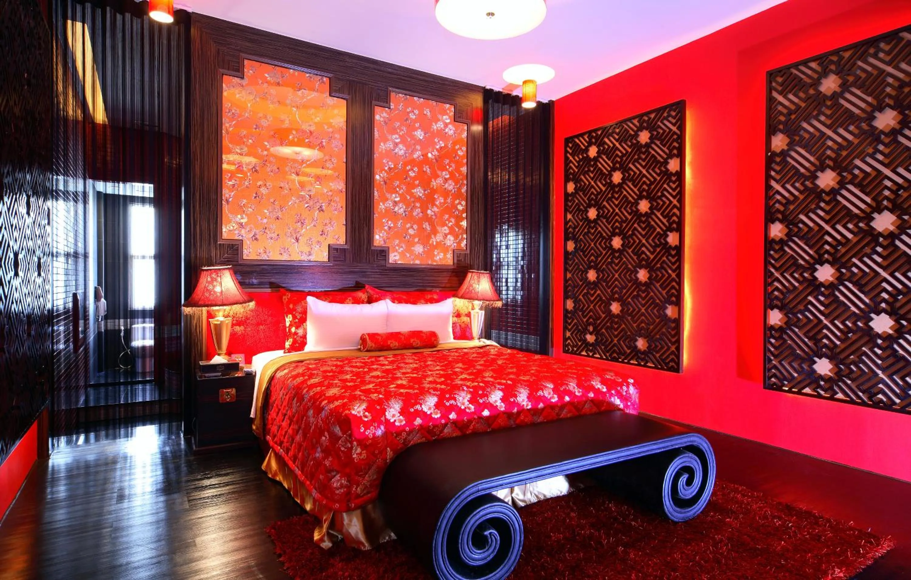 bunk bed, Bed in Vogue Boutique Motel