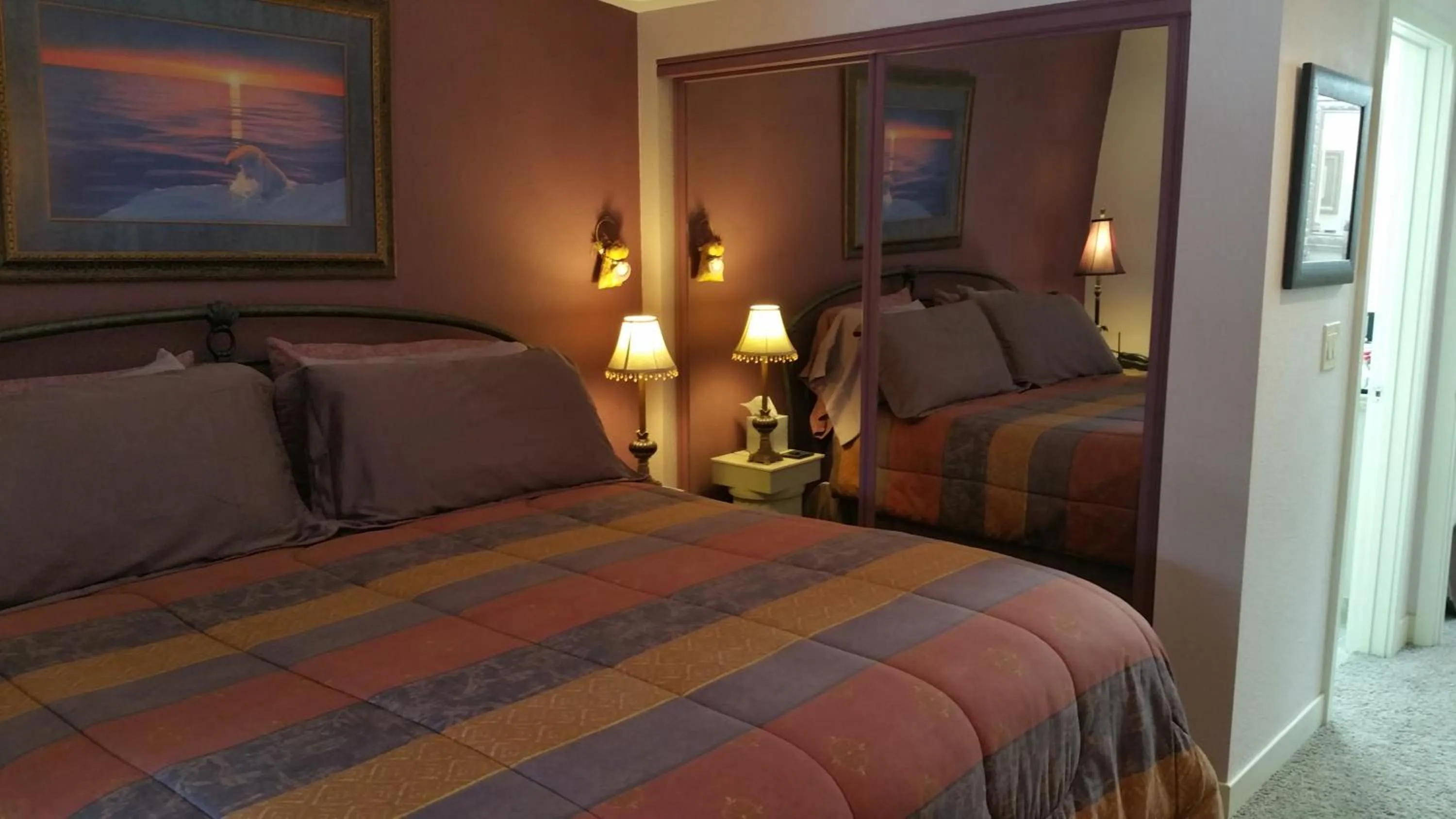 Bed in Black Bear Inn