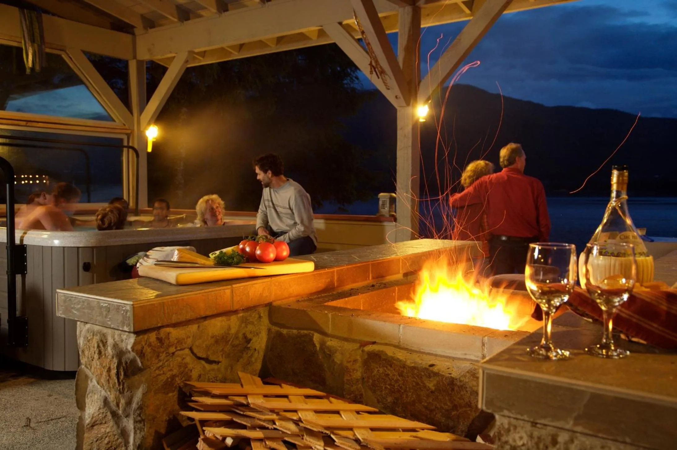 BBQ facilities in Black Bear Inn