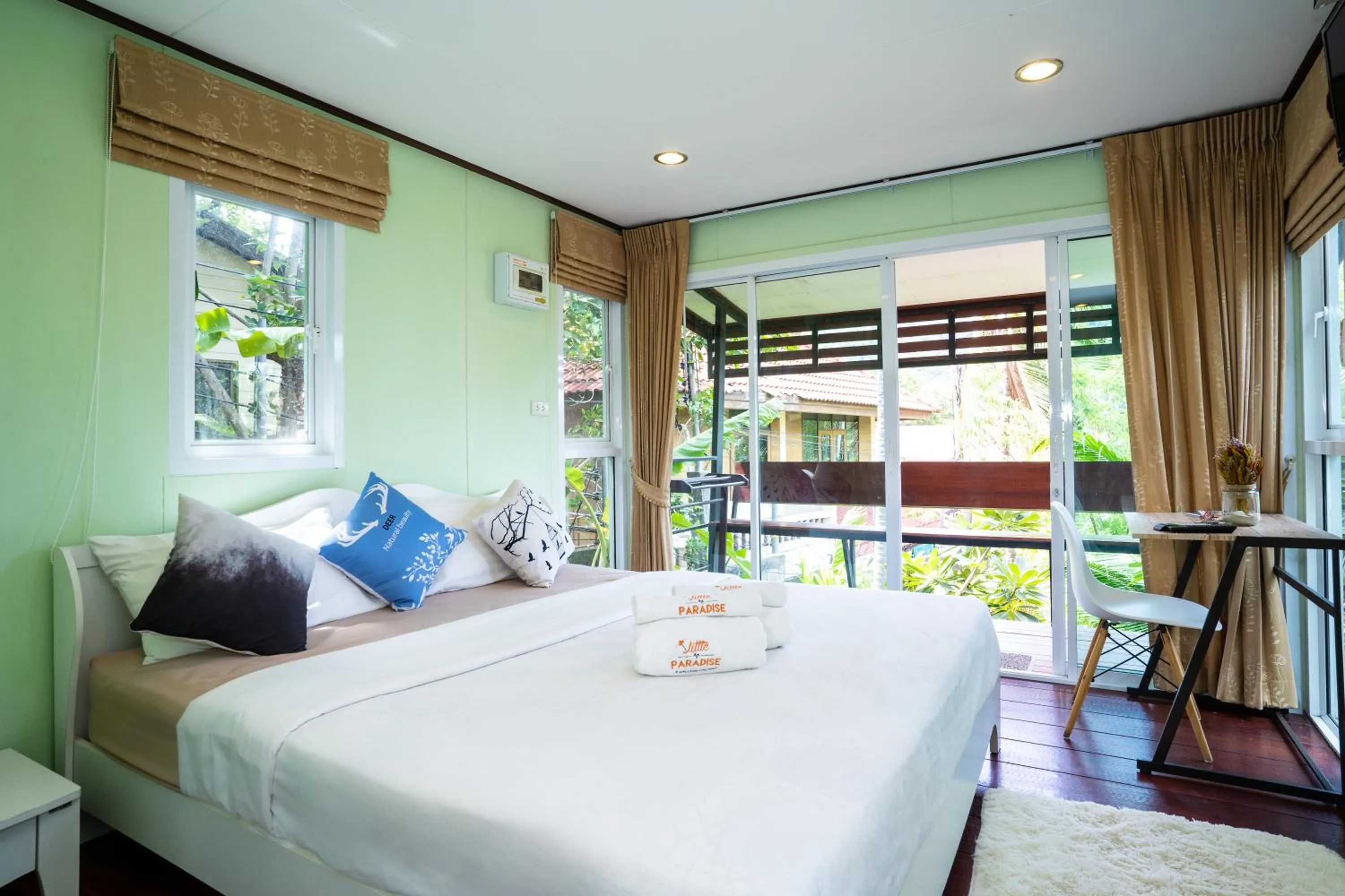 Bed in Hill Zone Home Stay by Little Paradise