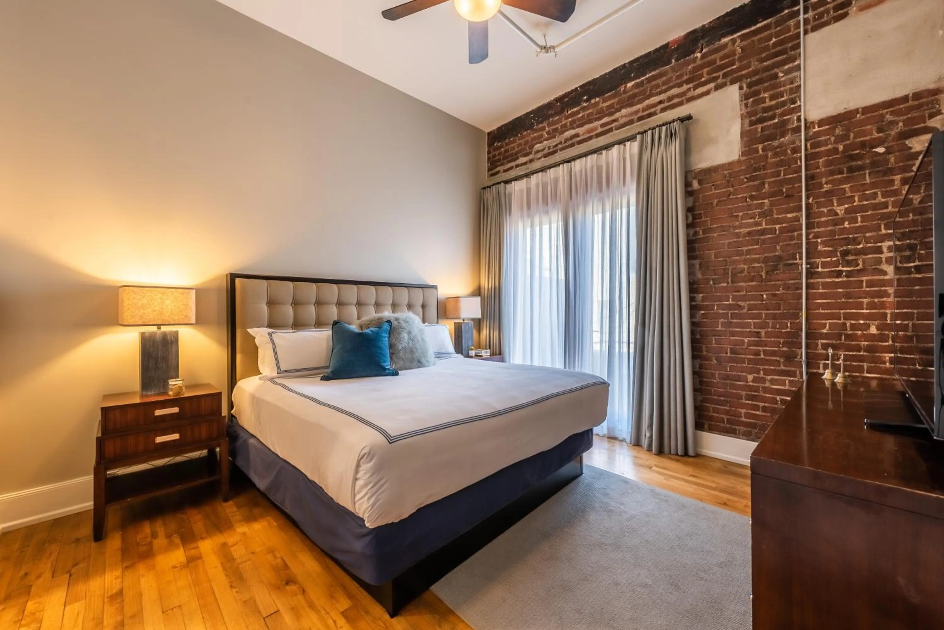 Bed in The Restoration Hotel