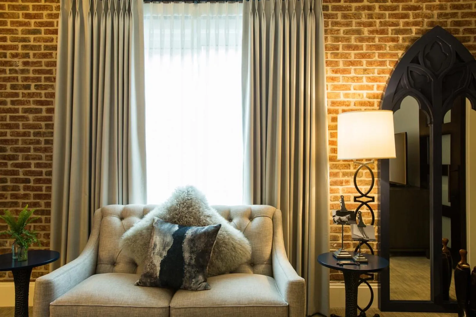Seating area in The Restoration Hotel