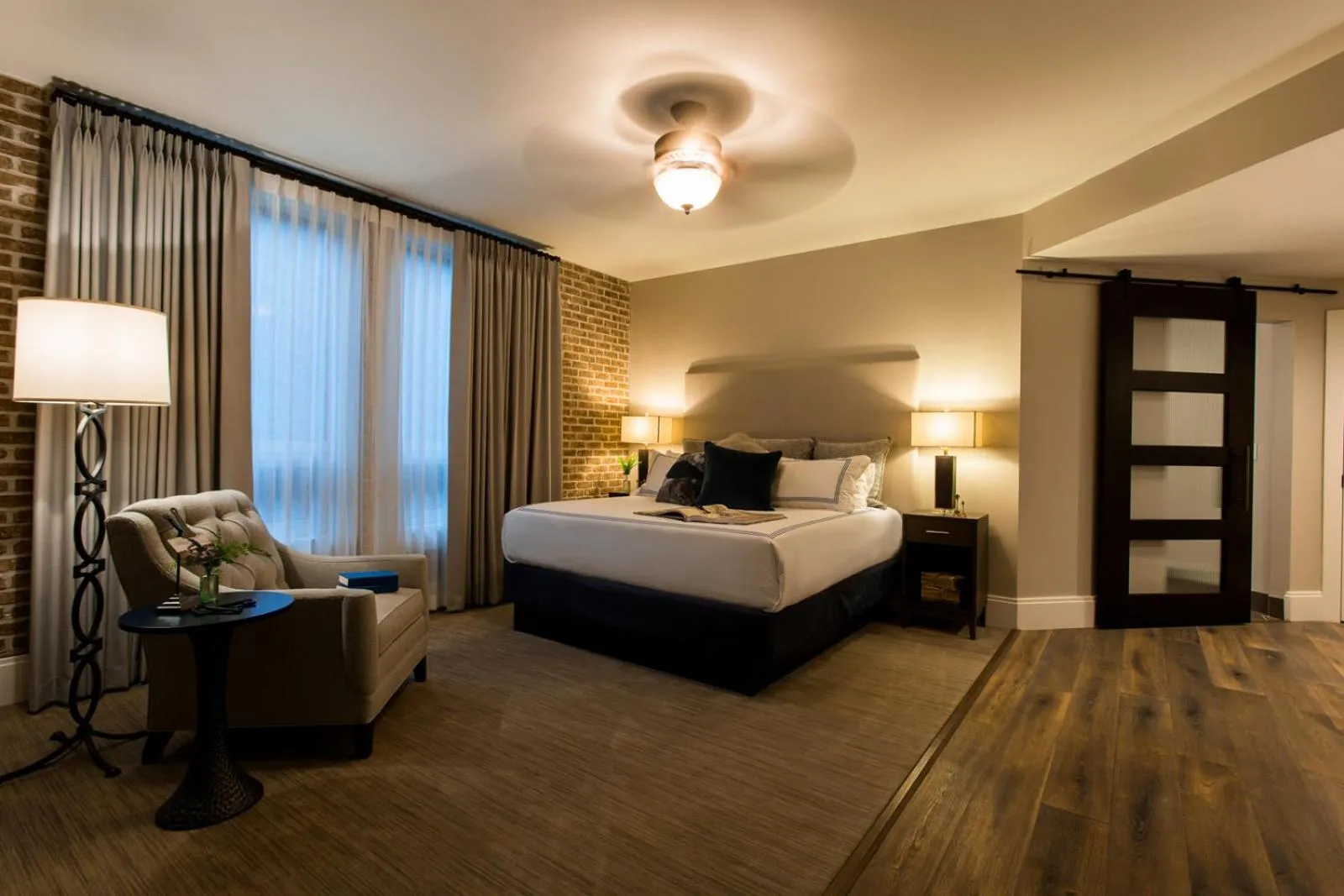 Photo of the whole room, Bed in The Restoration Hotel