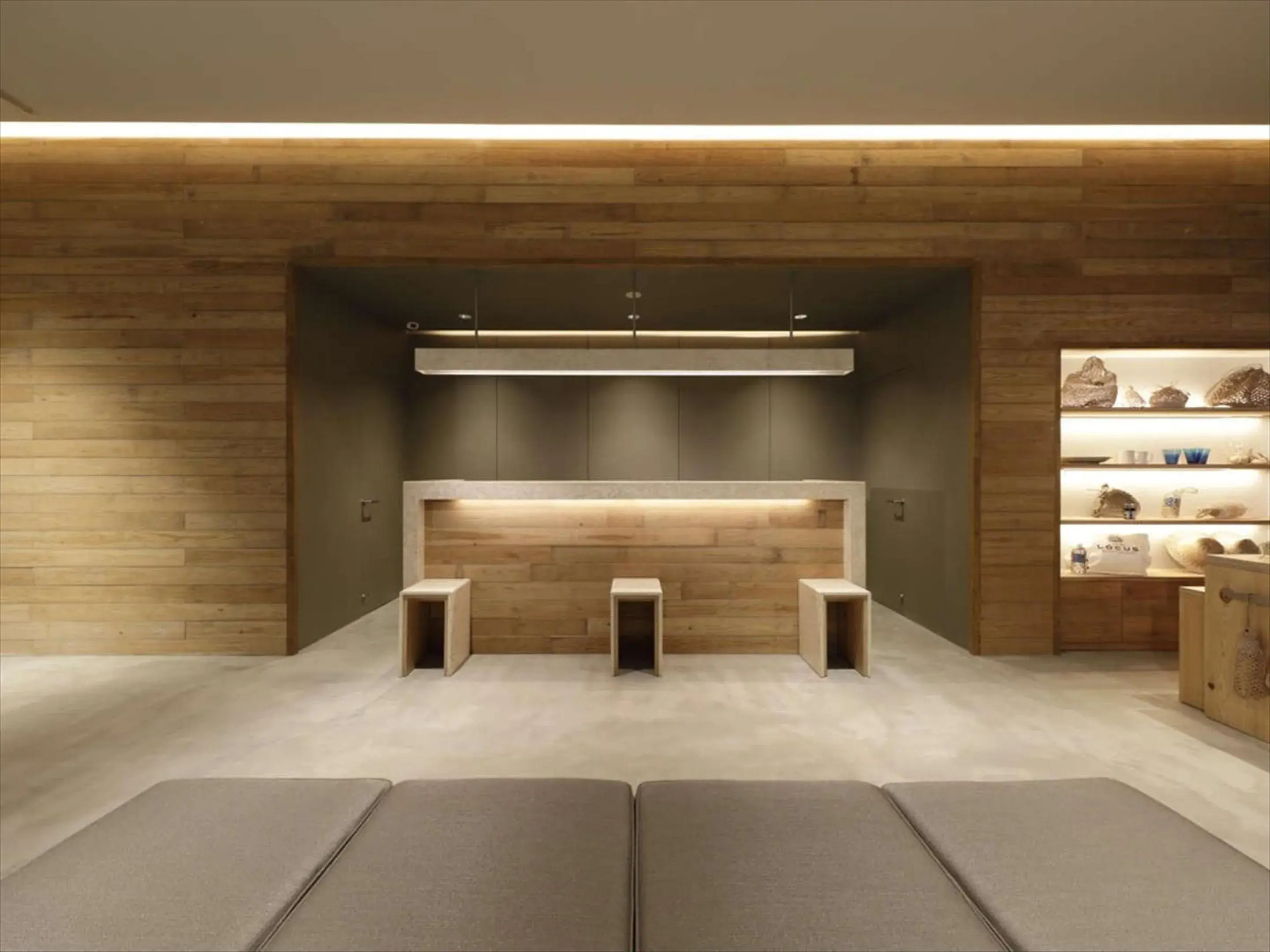 Lobby or reception in Hotel Locus Lobby or reception in Hotel Locus