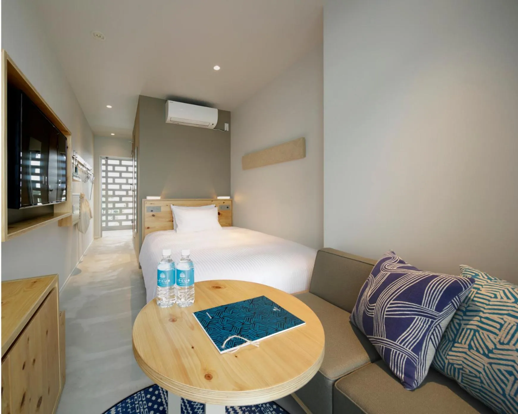 Decorative detail, Bed in Hotel Locus