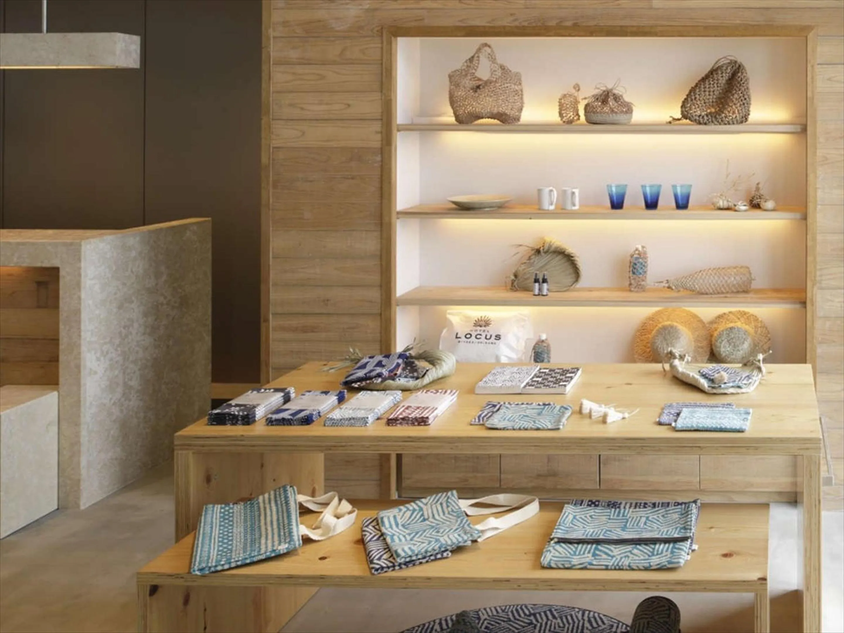 Shopping Area in Hotel Locus