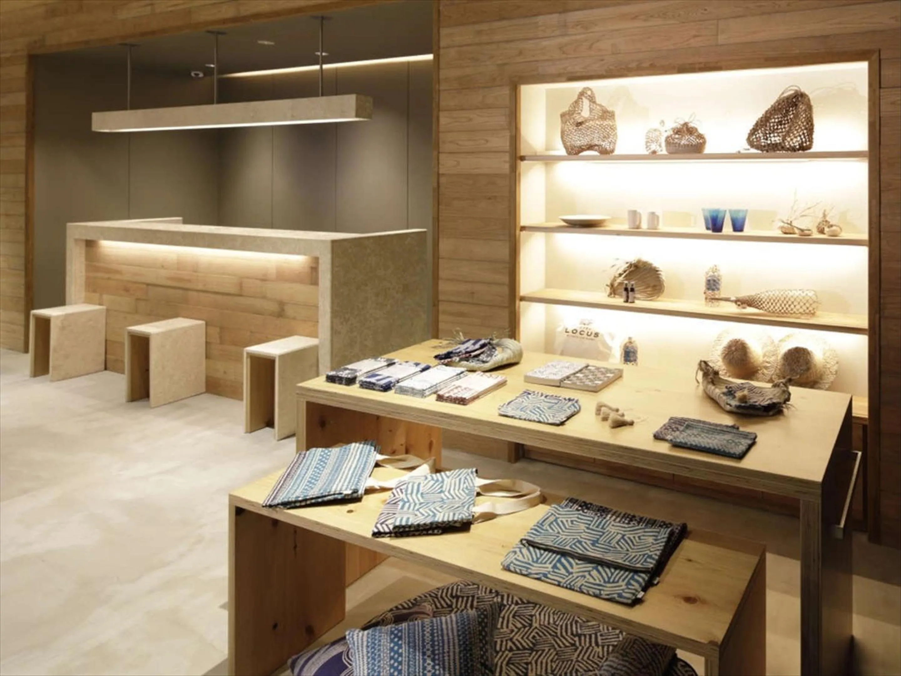 Shopping Area in Hotel Locus