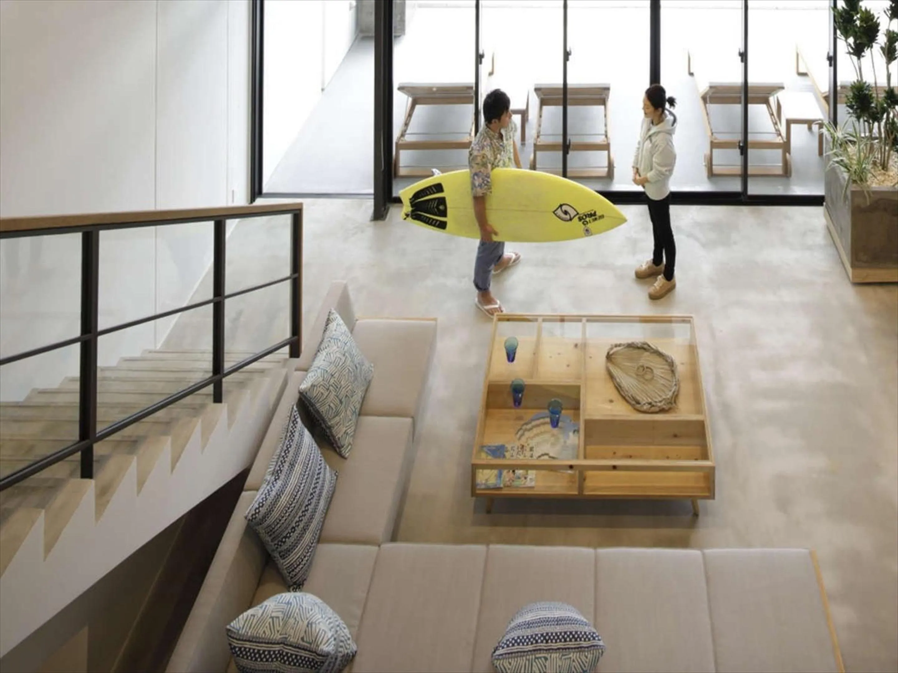 Communal lounge/ TV room in Hotel Locus