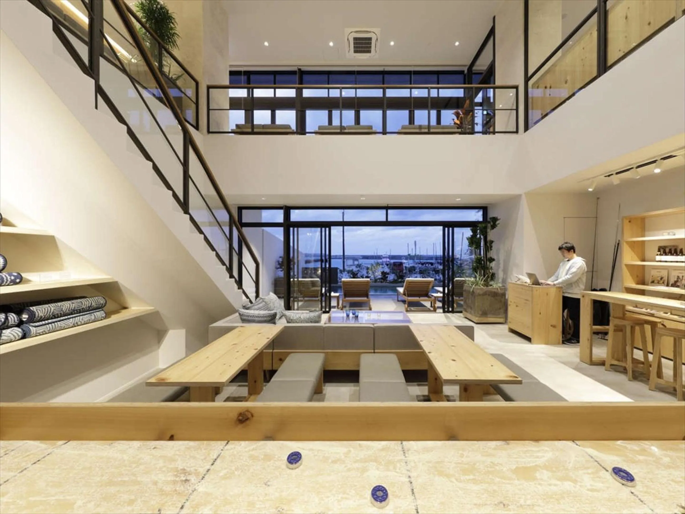 Communal lounge/ TV room in Hotel Locus