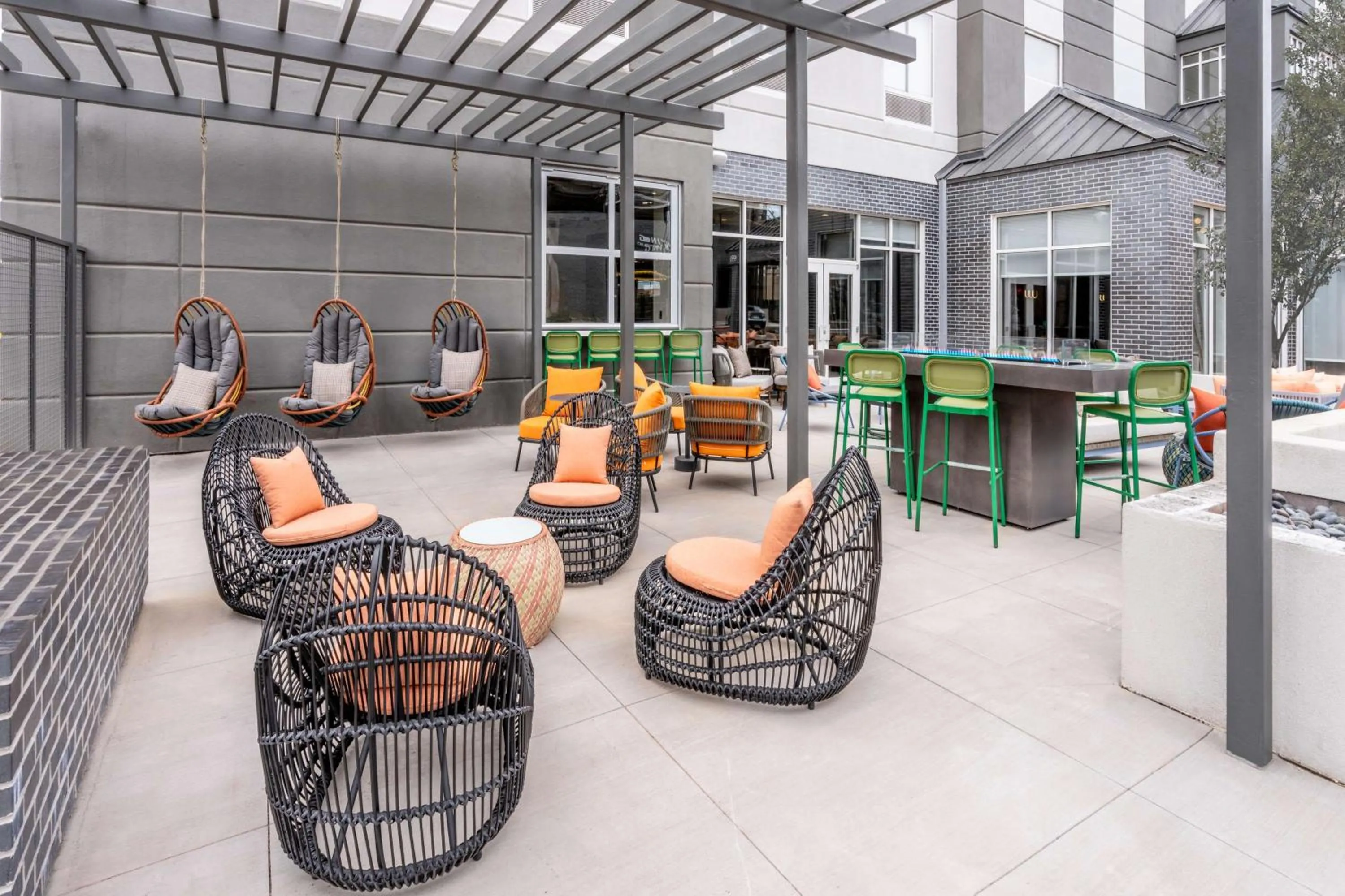 Patio in Hilton Garden Inn Albuquerque Uptown