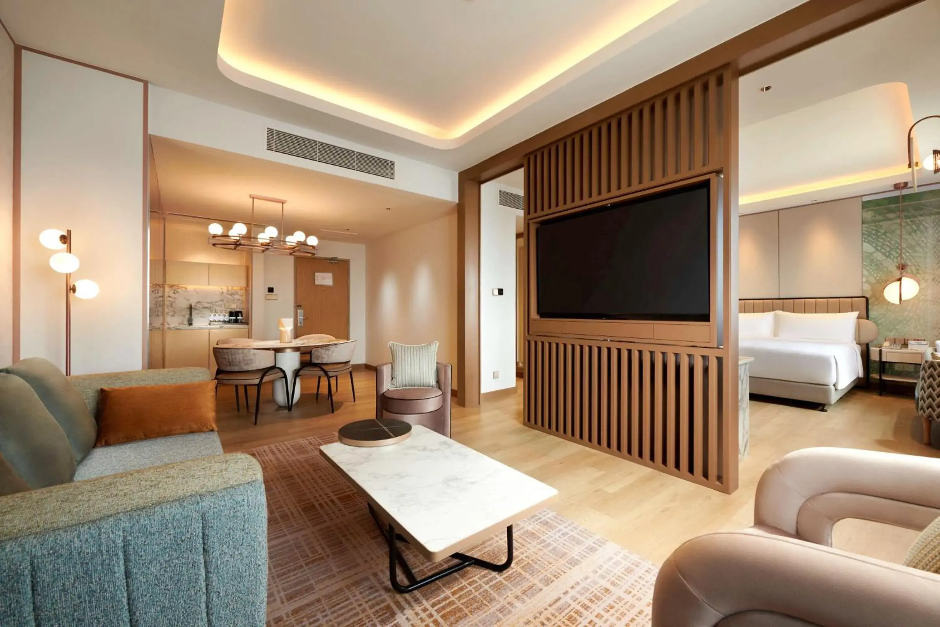 Living room, Bed in Hilton Petaling Jaya Living room, Bed in Hilton Petaling Jaya