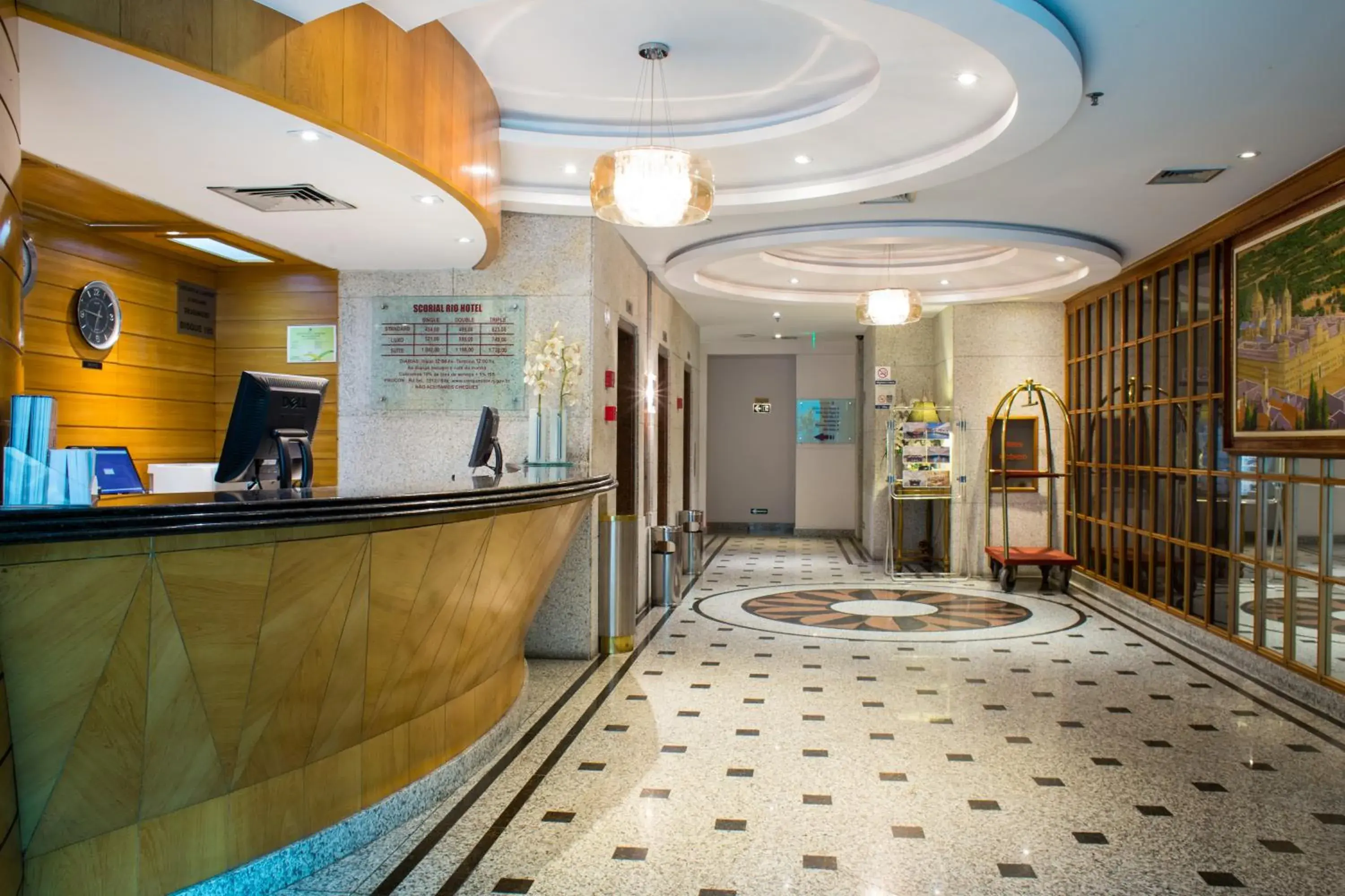 Lobby or reception in Scorial Rio Hotel Lobby or reception in Scorial Rio Hotel