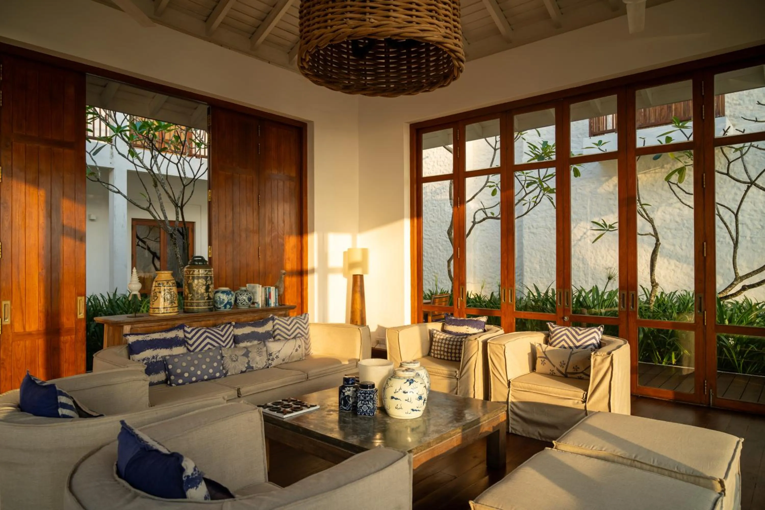 Seating area in Kumu Beach