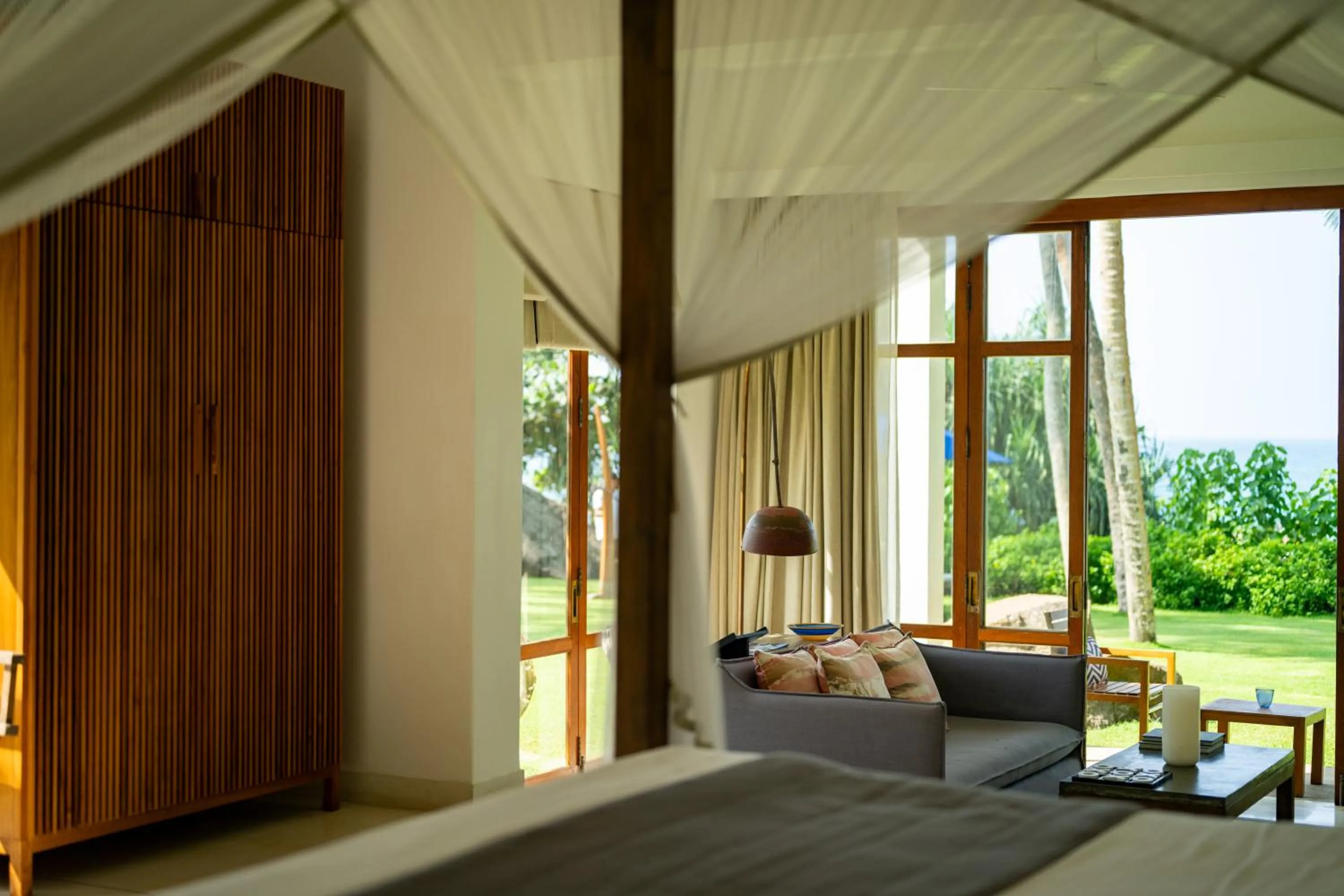 Seating area in Kumu Beach