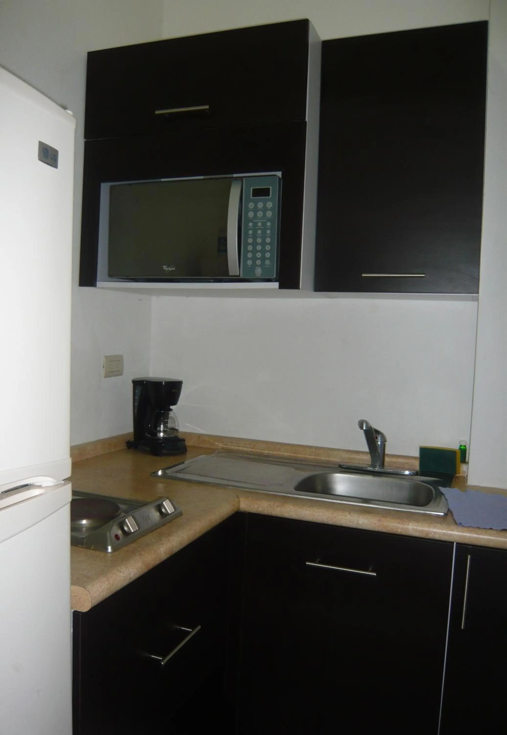 Kitchen or kitchenette in Aparthotel Siete 32