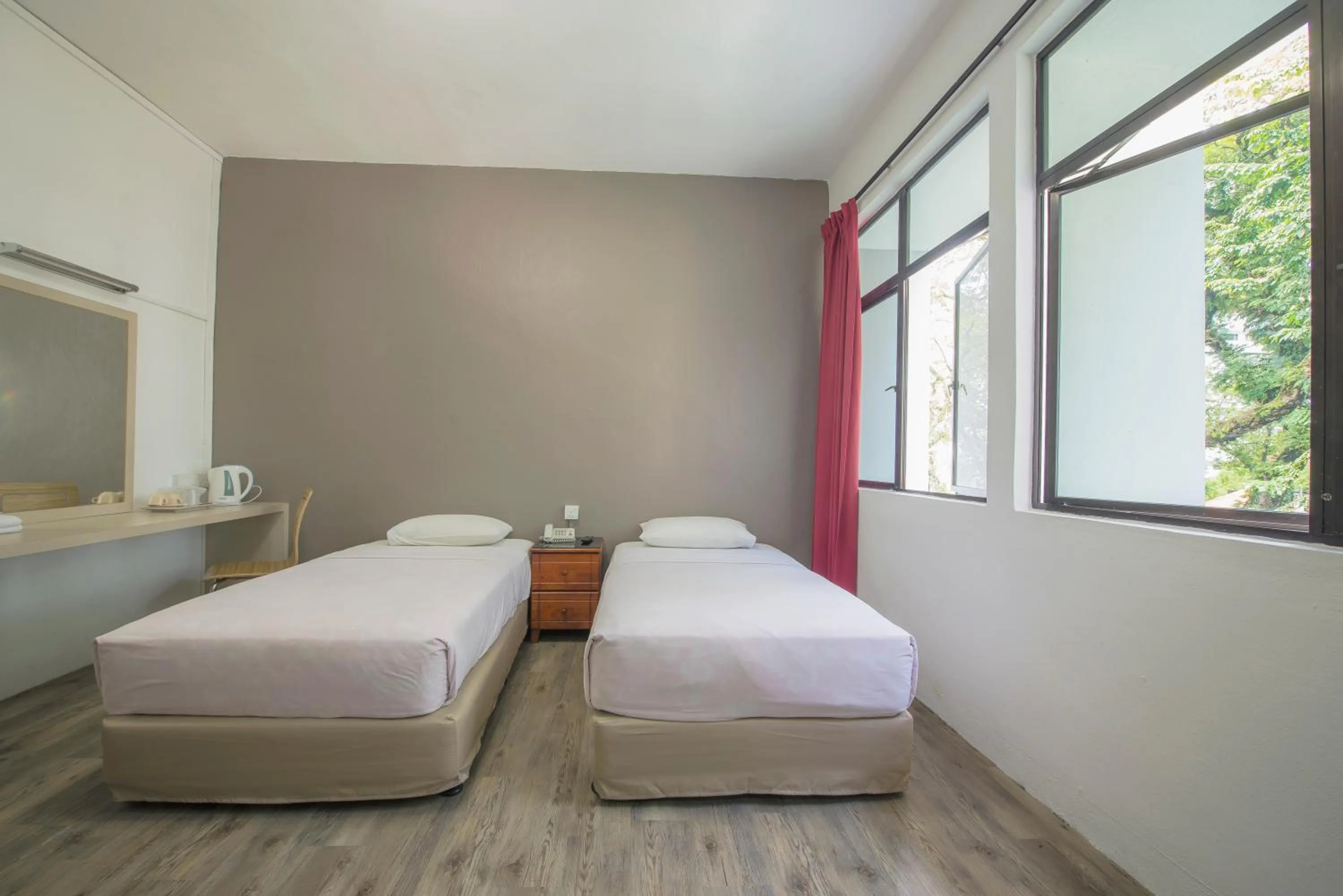 Photo of the whole room, Bed in YMCA Penang