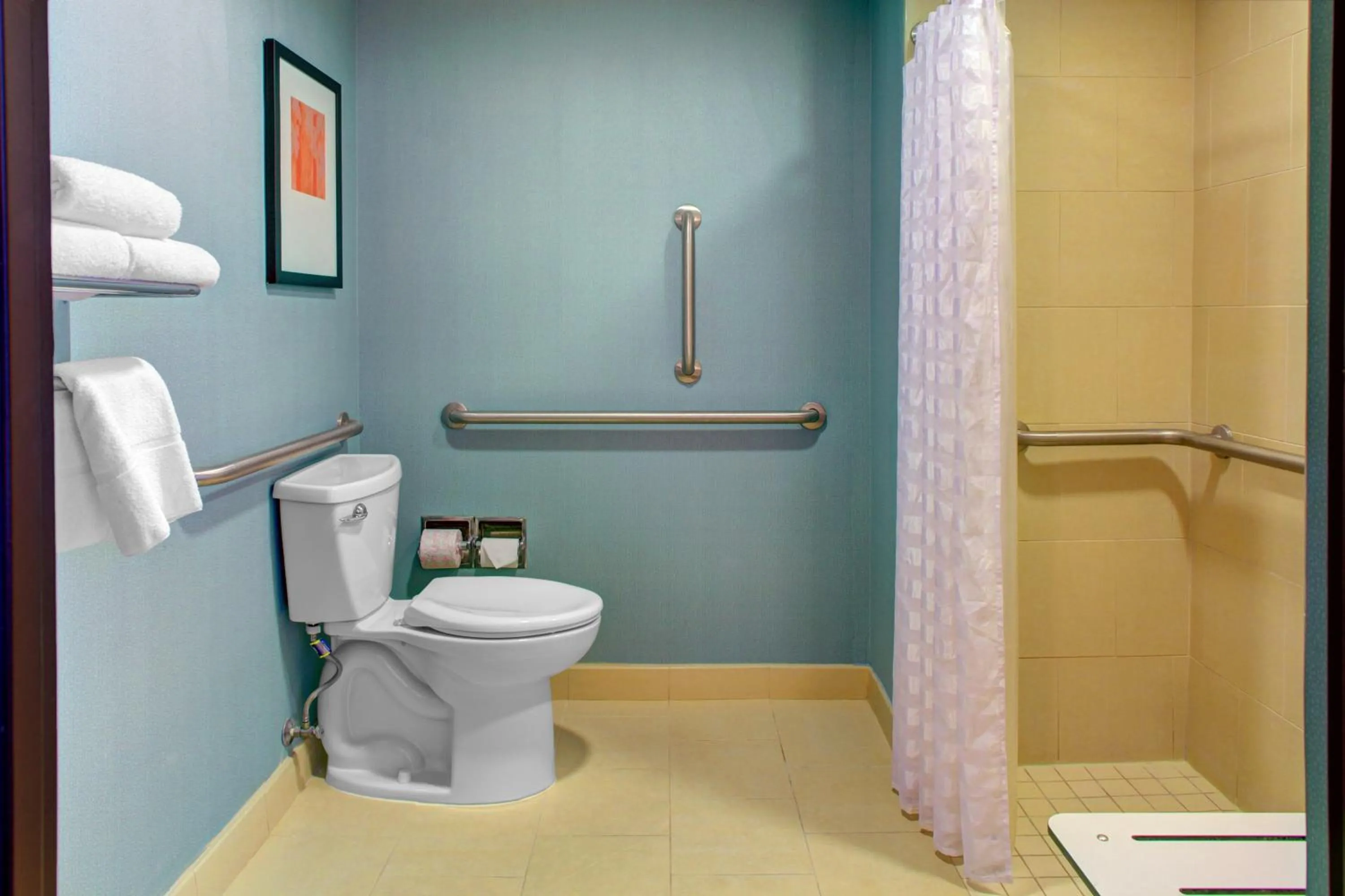 Toilet in Hyatt Place Charlotte Airport/Lake Pointe