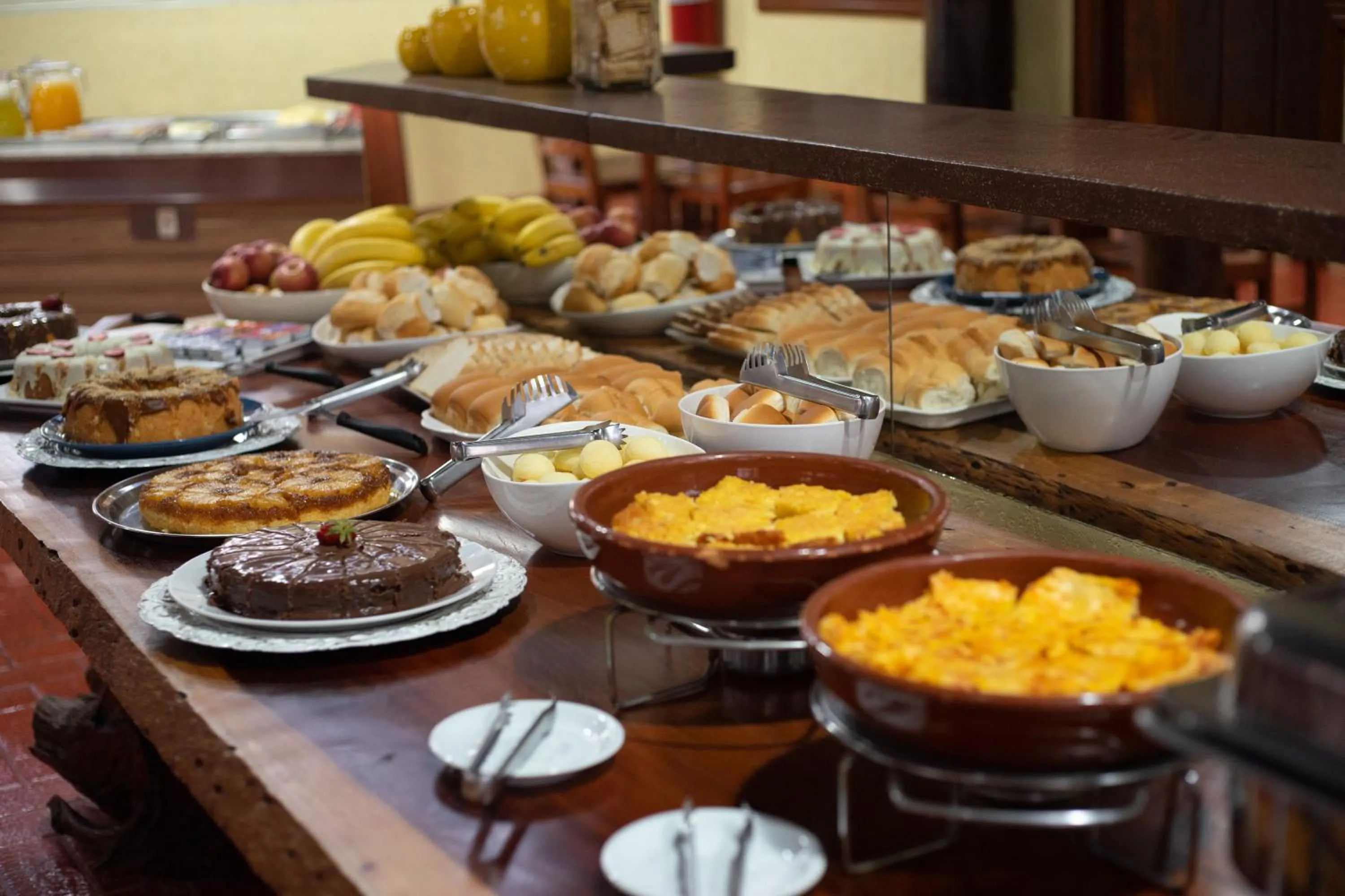 Breakfast in Hotel Pousada Arauna