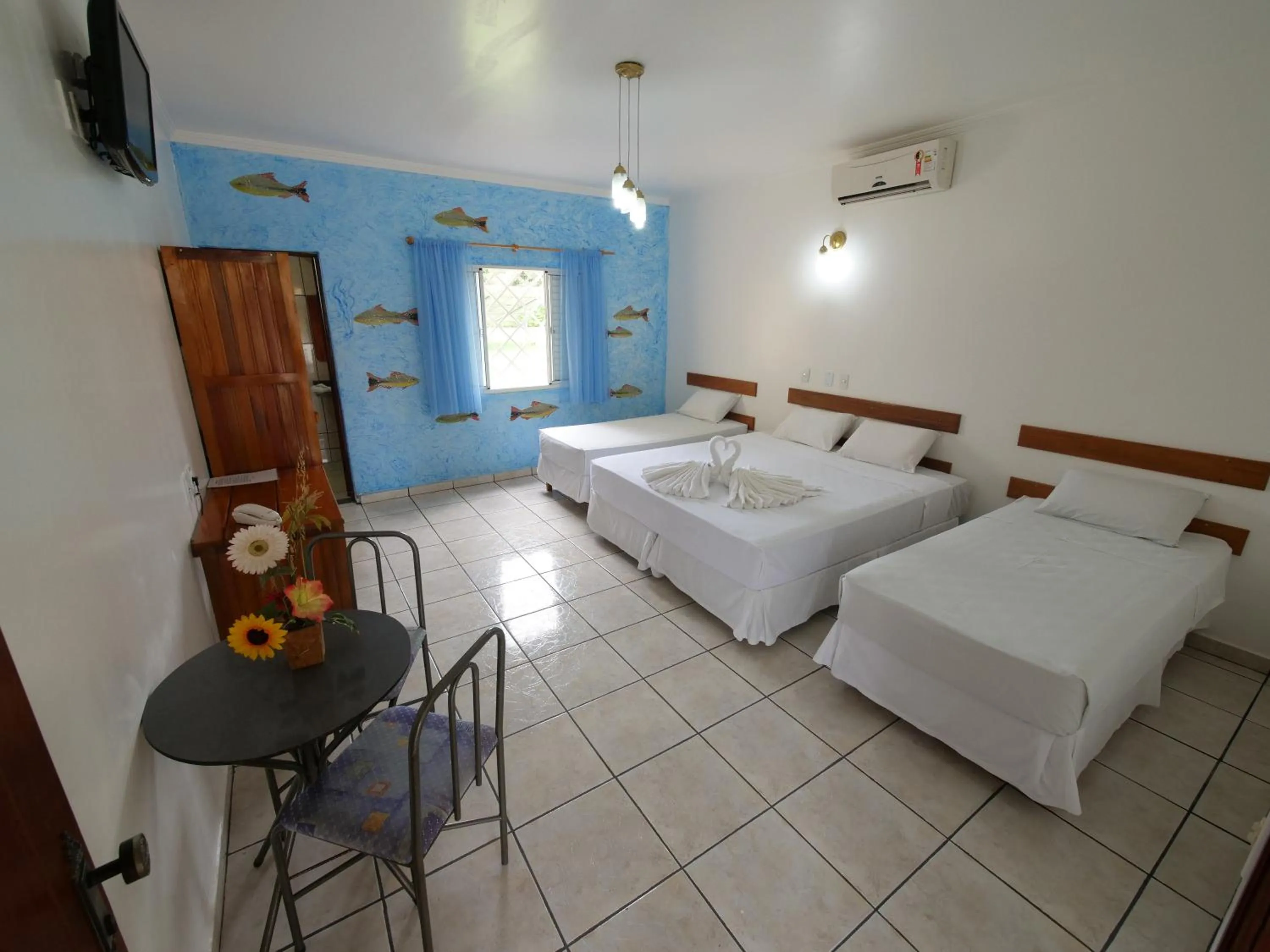 Bedroom, Bed in Hotel Pousada Arauna