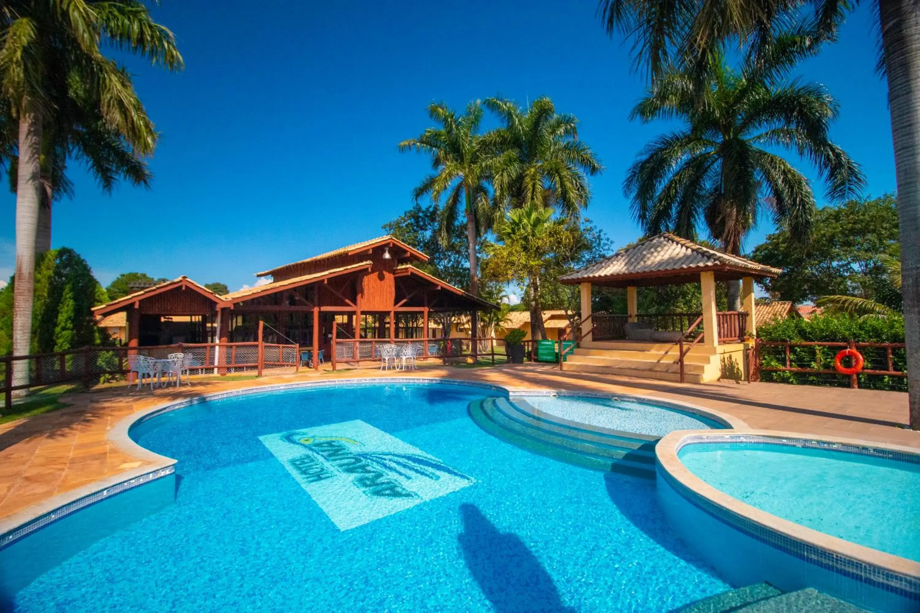 Swimming pool in Hotel Pousada Arauna Swimming pool in Hotel Pousada Arauna