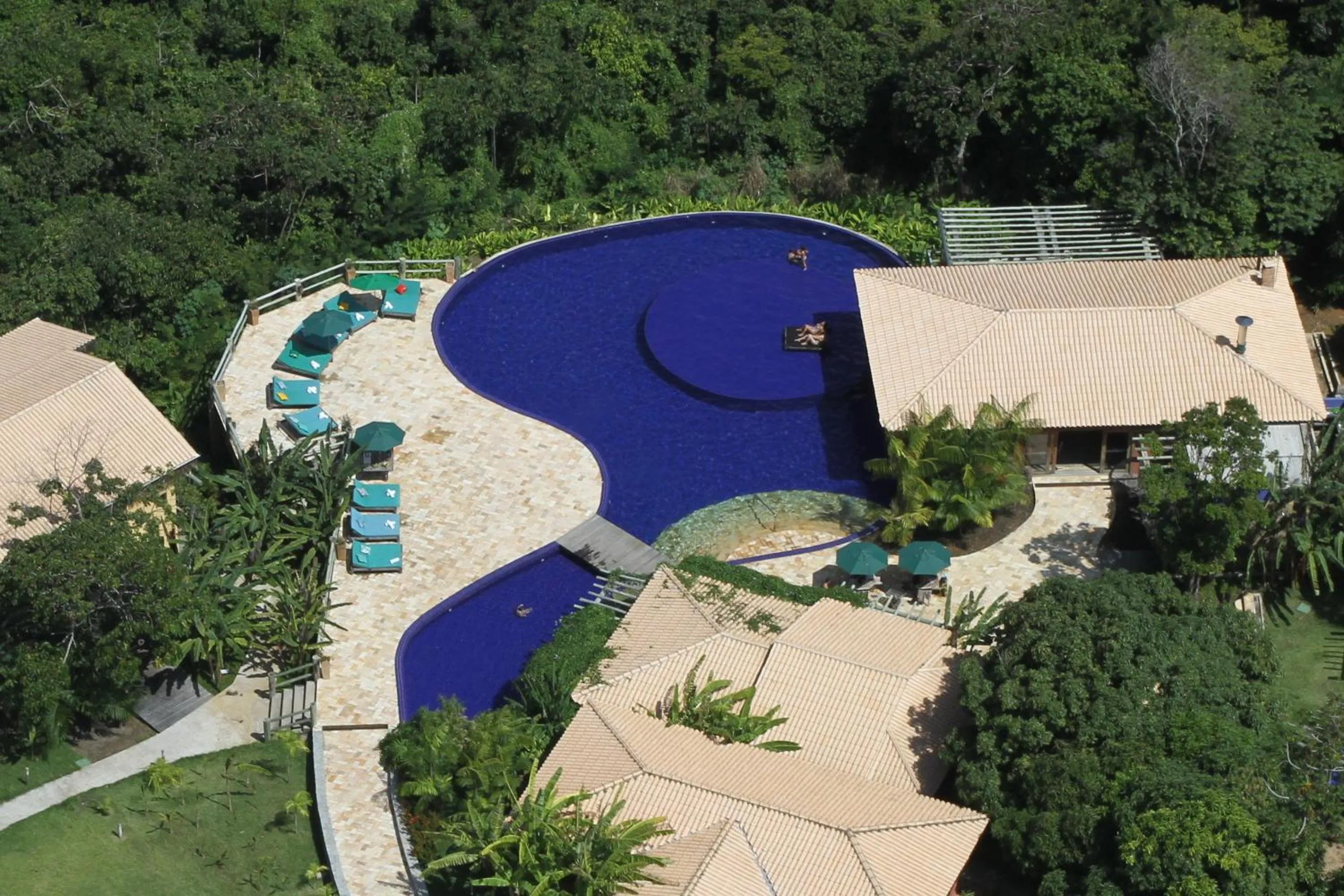 Bird's eye view in Villas Supreme Hotel