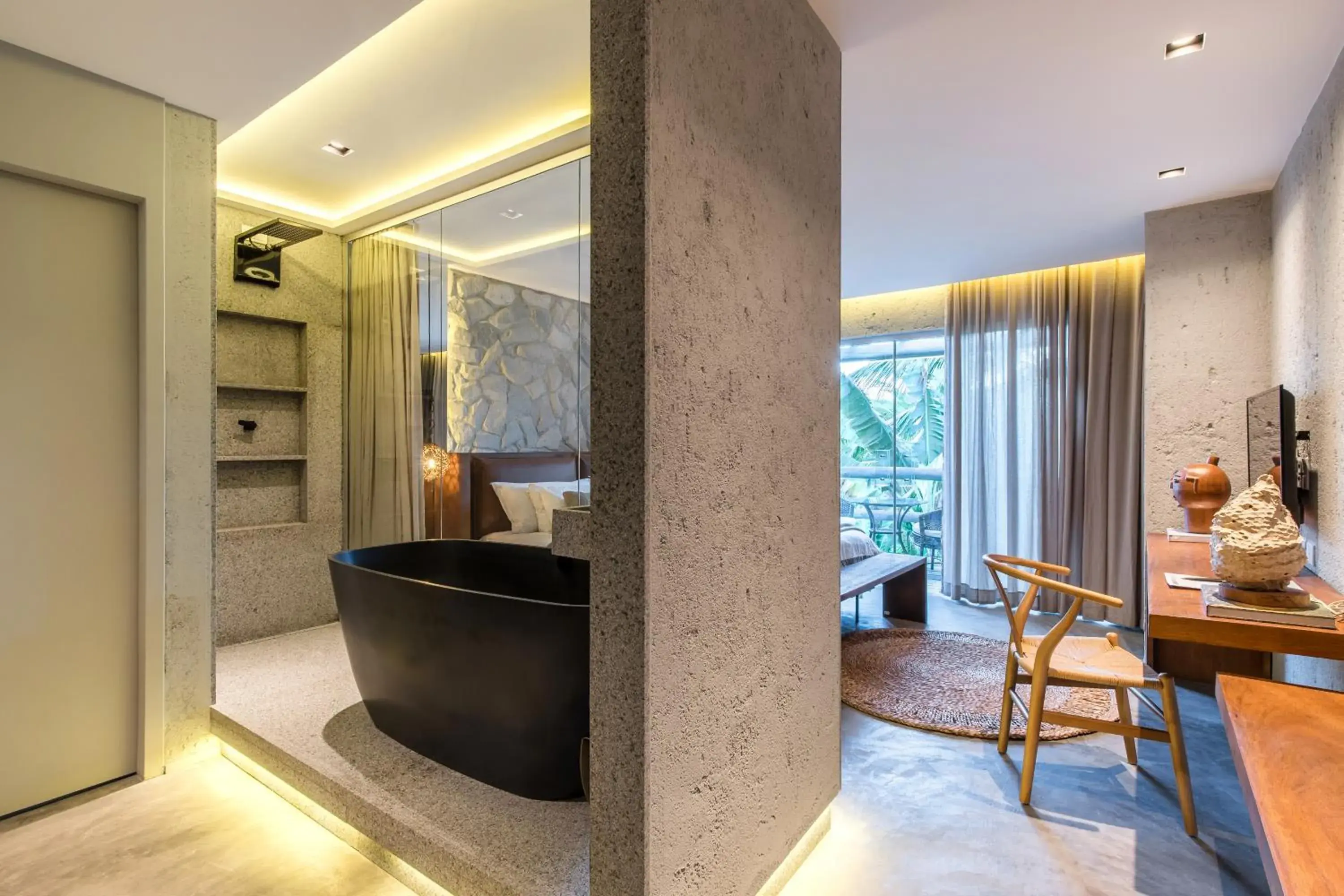 Double Room with Oval Bathtub in Villas Supreme Hotel Double Room with Oval Bathtub in Villas Supreme Hotel