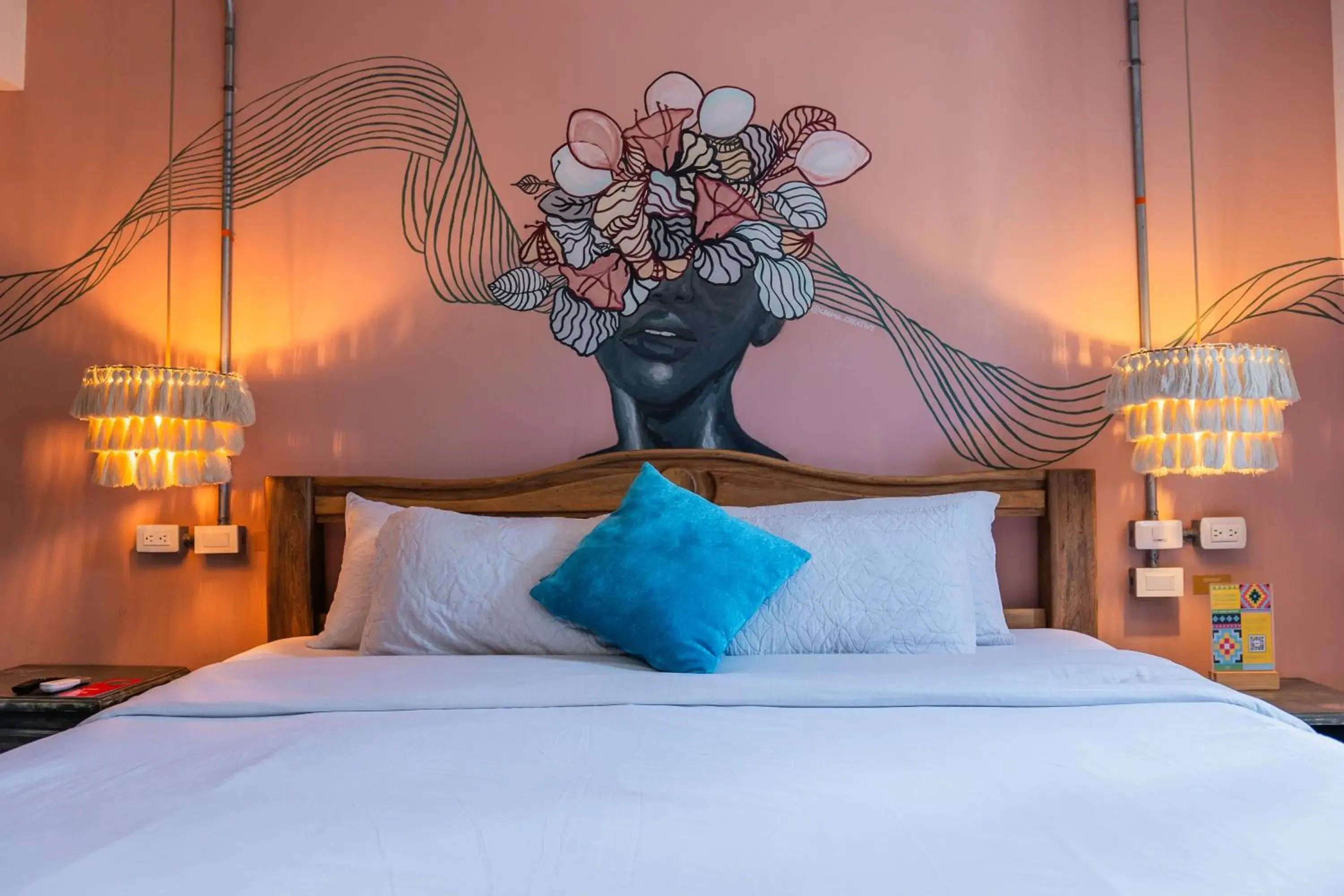 Bed in Selina Cartagena Bed in Selina Cartagena